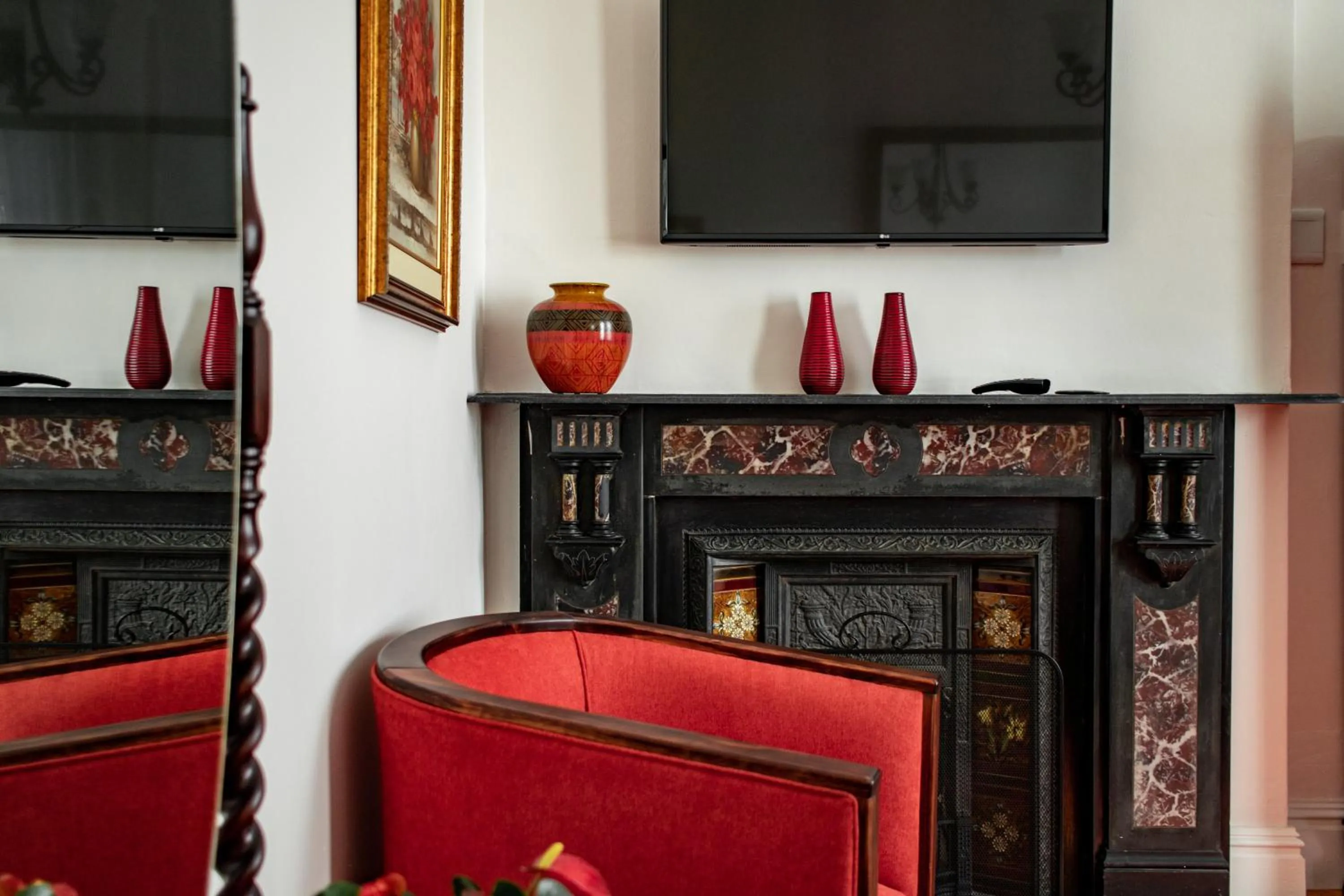 Decorative detail in Carmichael House Boutique Hotel