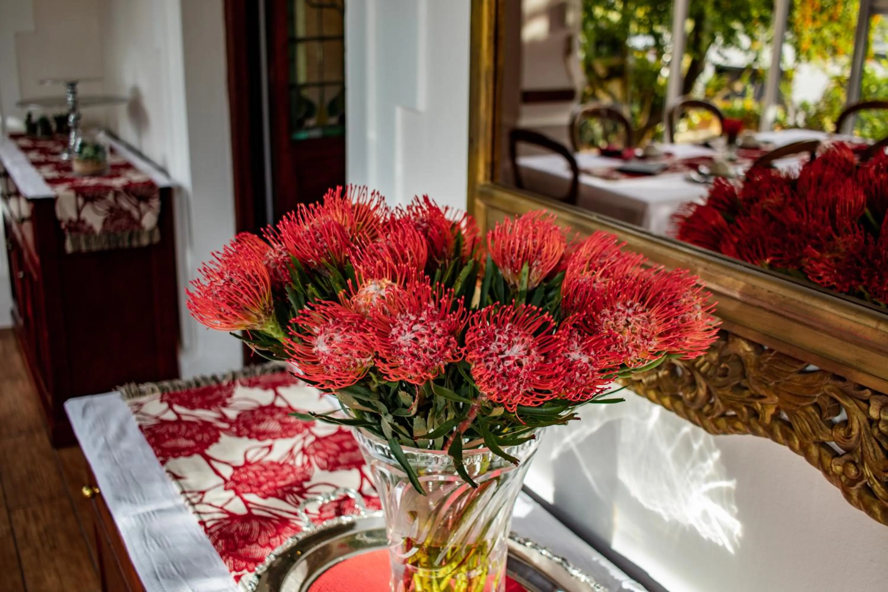 Decorative detail in Carmichael House Boutique Hotel