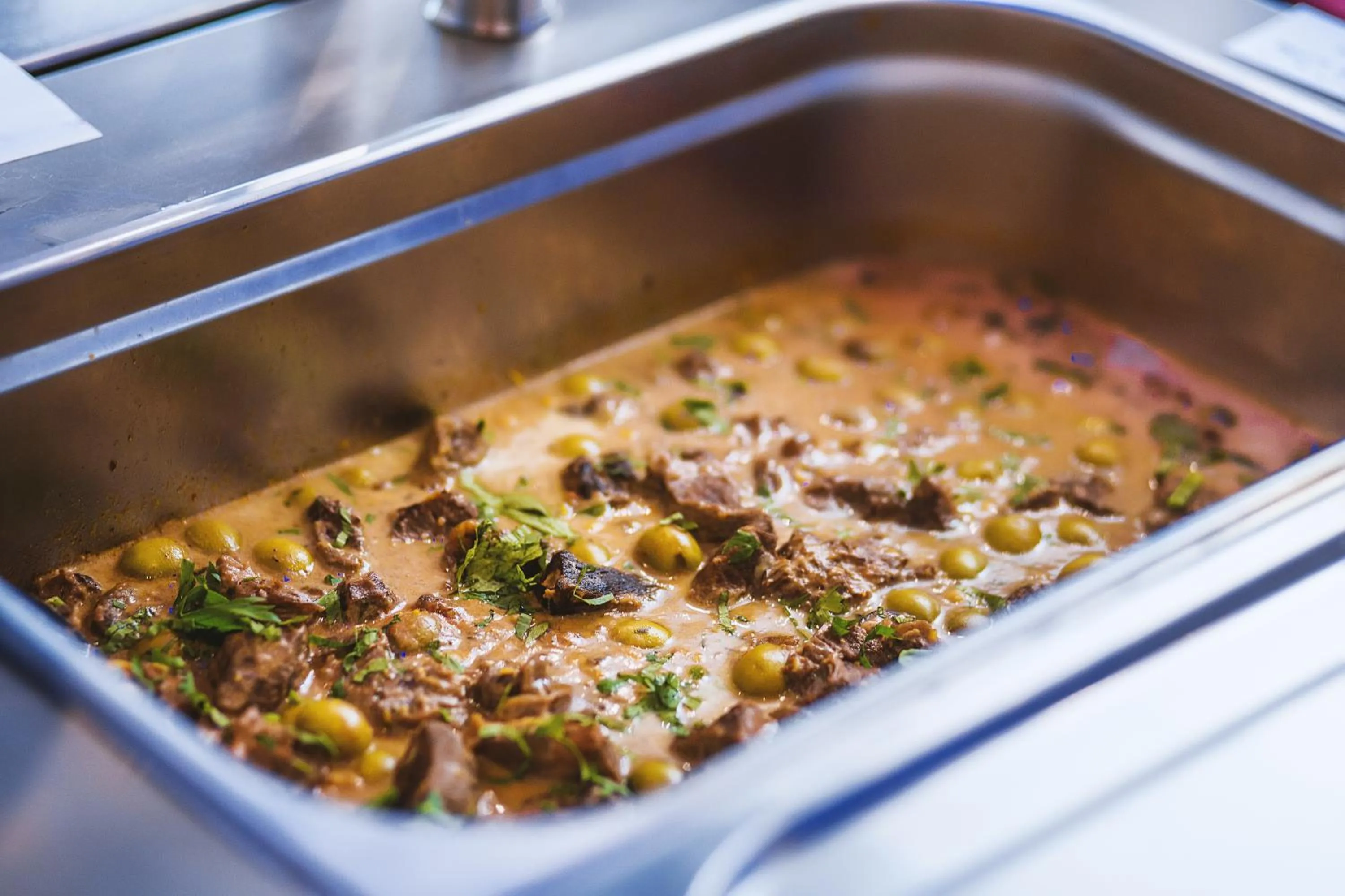 Dinner in The Streamliner Hotel Apartment