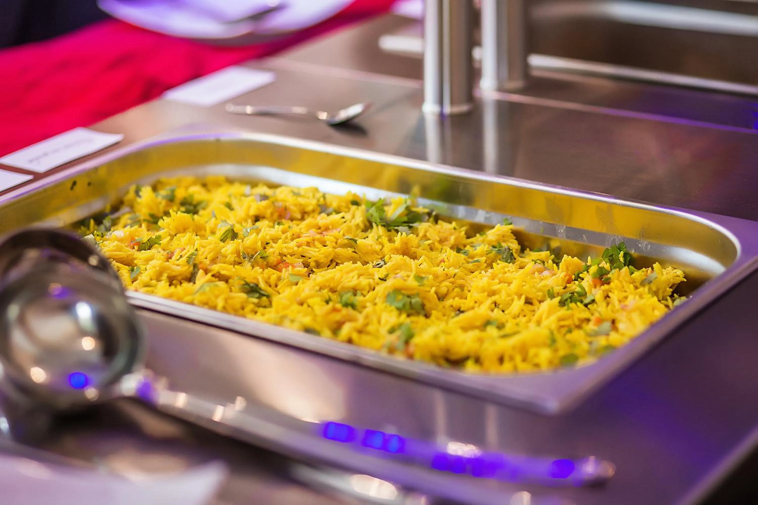 Dinner in The Streamliner Hotel Apartment