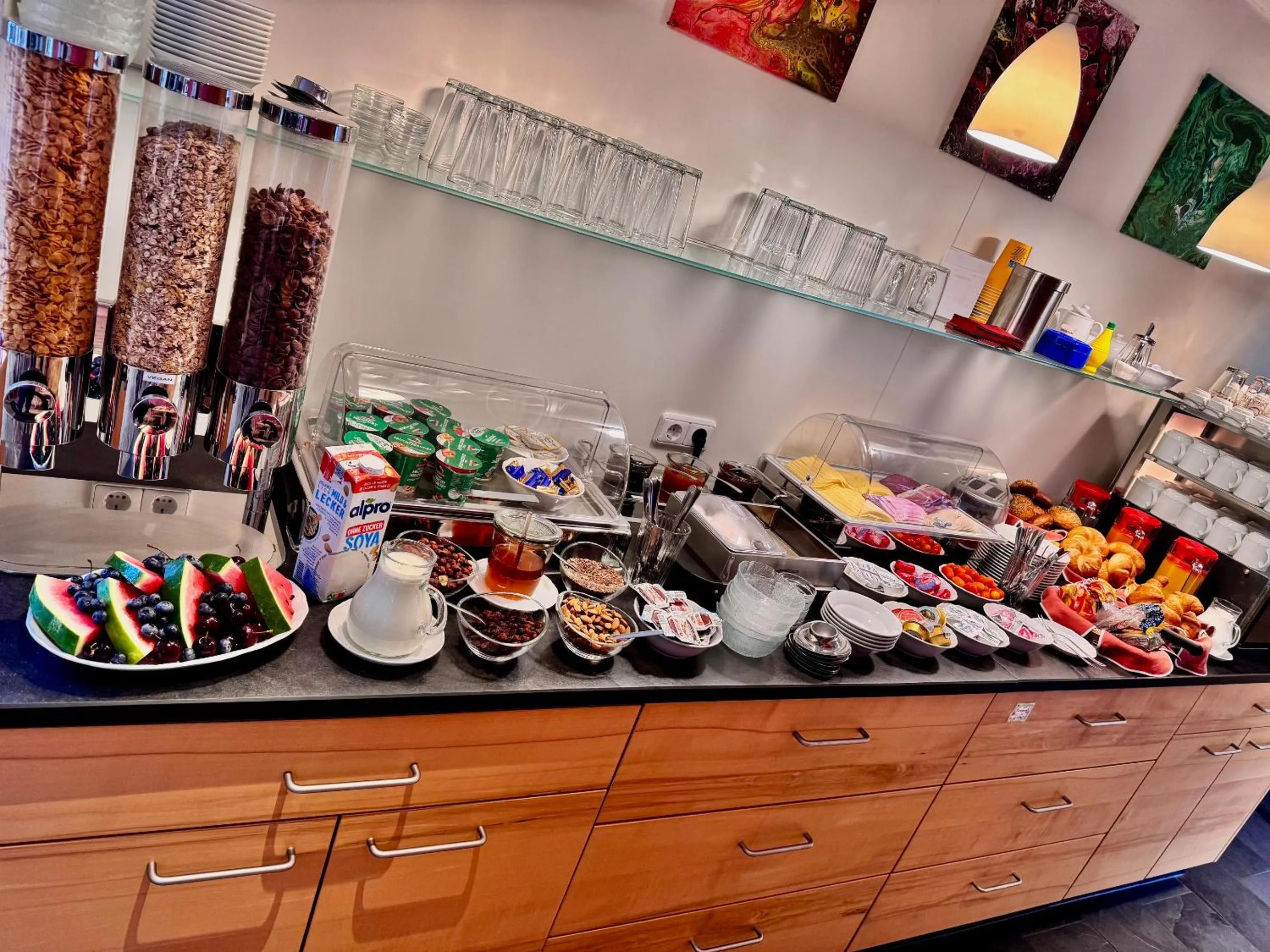 Breakfast in Hotel Garni Otto Huber
