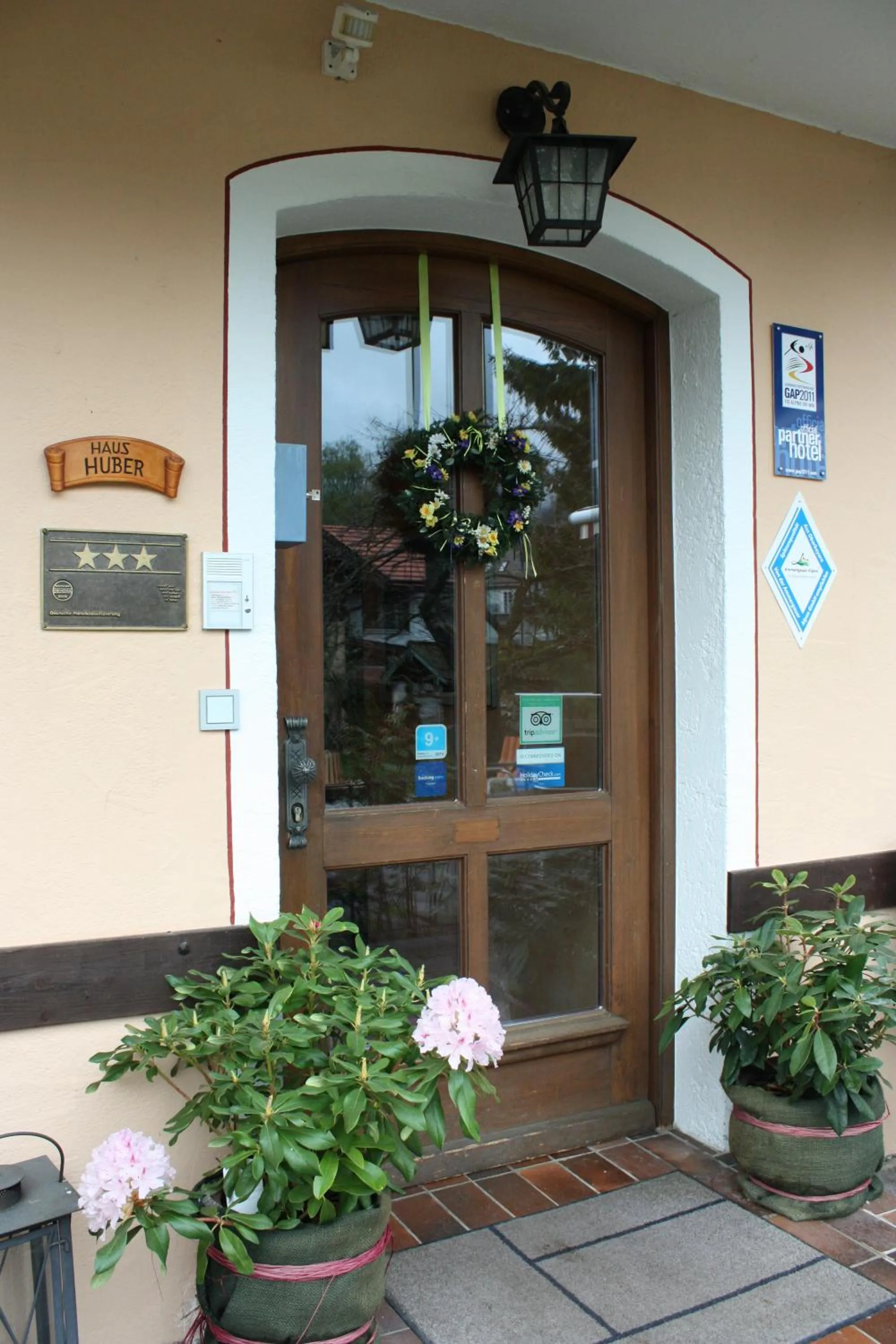 Facade/entrance in Hotel Garni Otto Huber