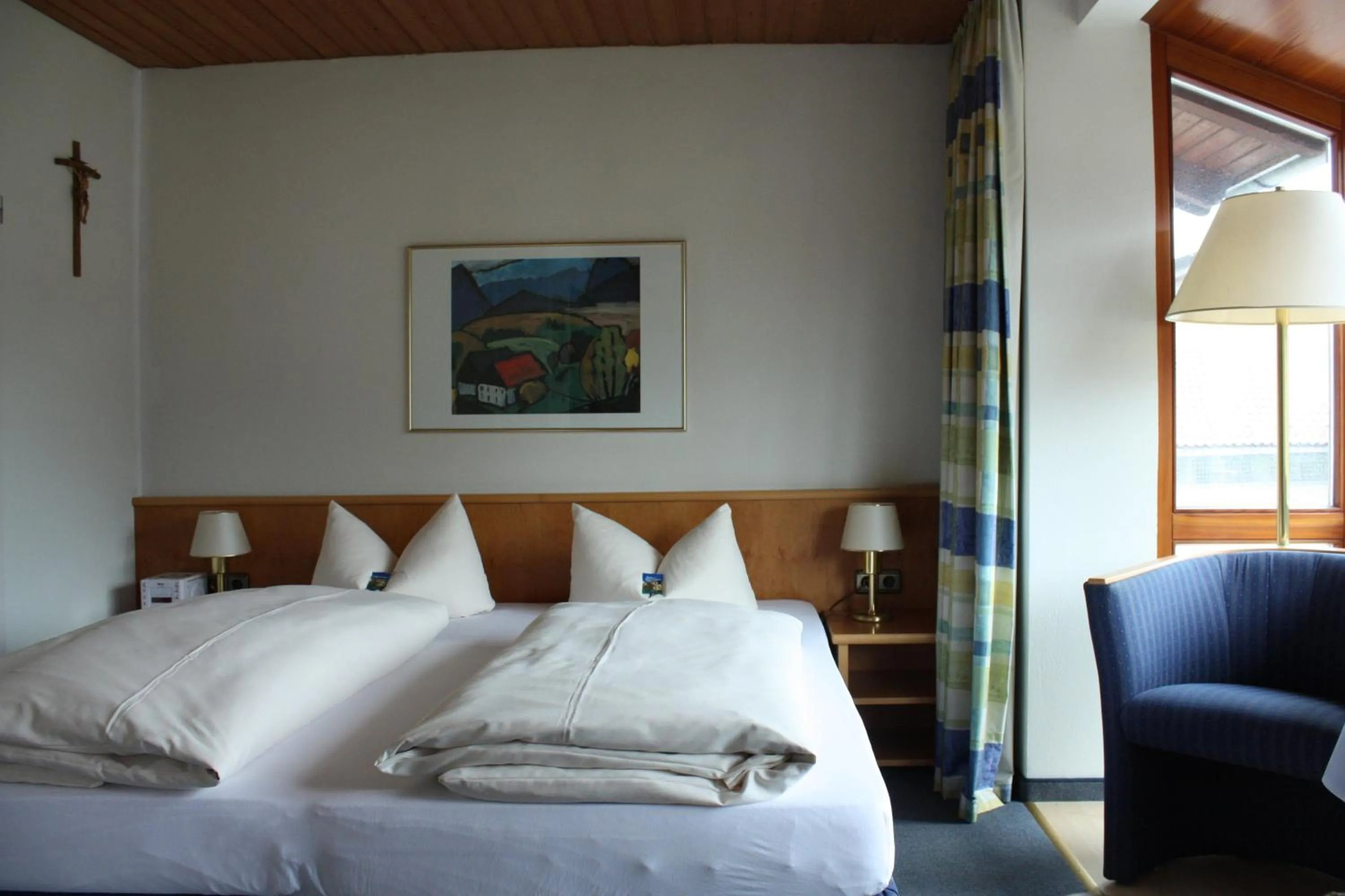 Bedroom, Bed in Hotel Garni Otto Huber