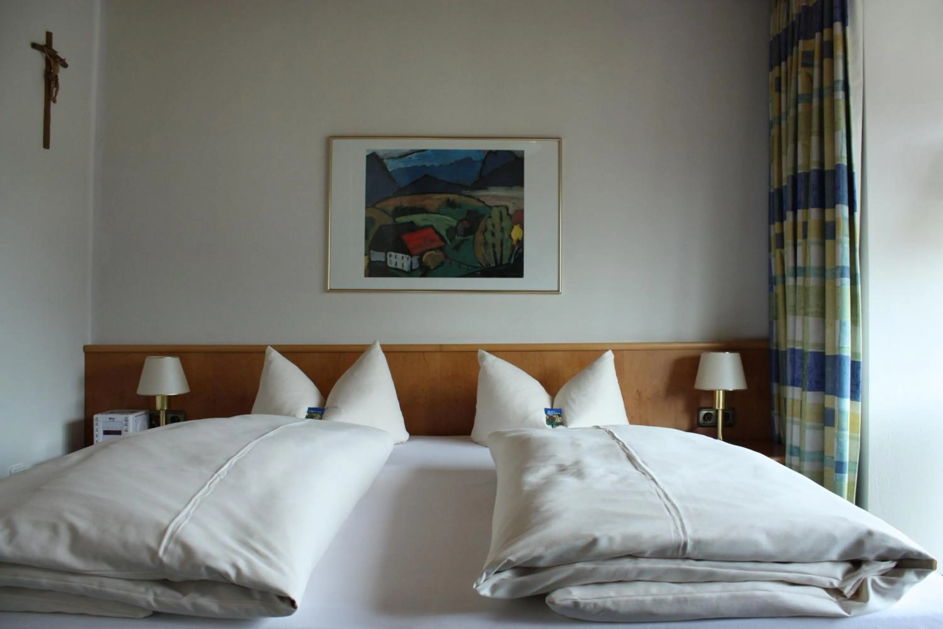Bedroom, Bed in Hotel Garni Otto Huber