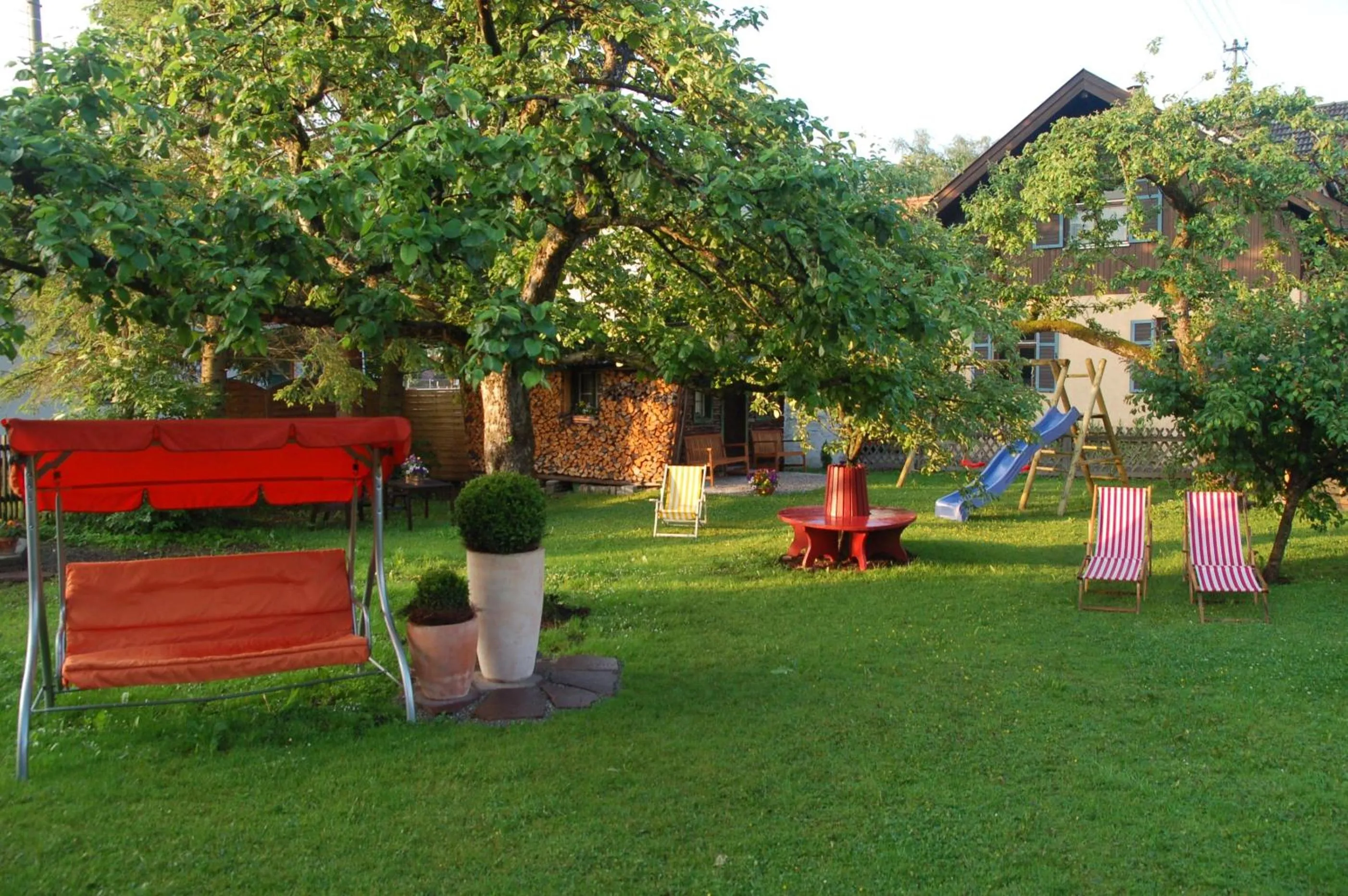 Garden in Hotel Garni Otto Huber