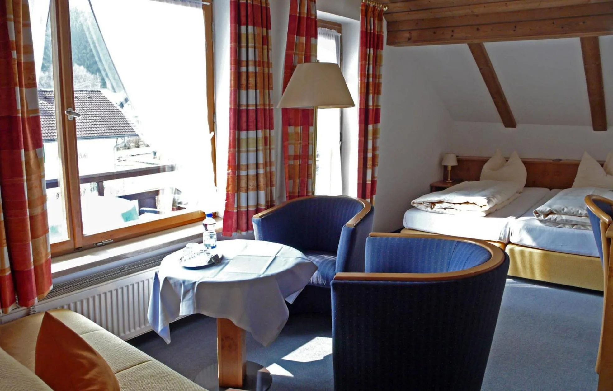 Bed in Hotel Garni Otto Huber