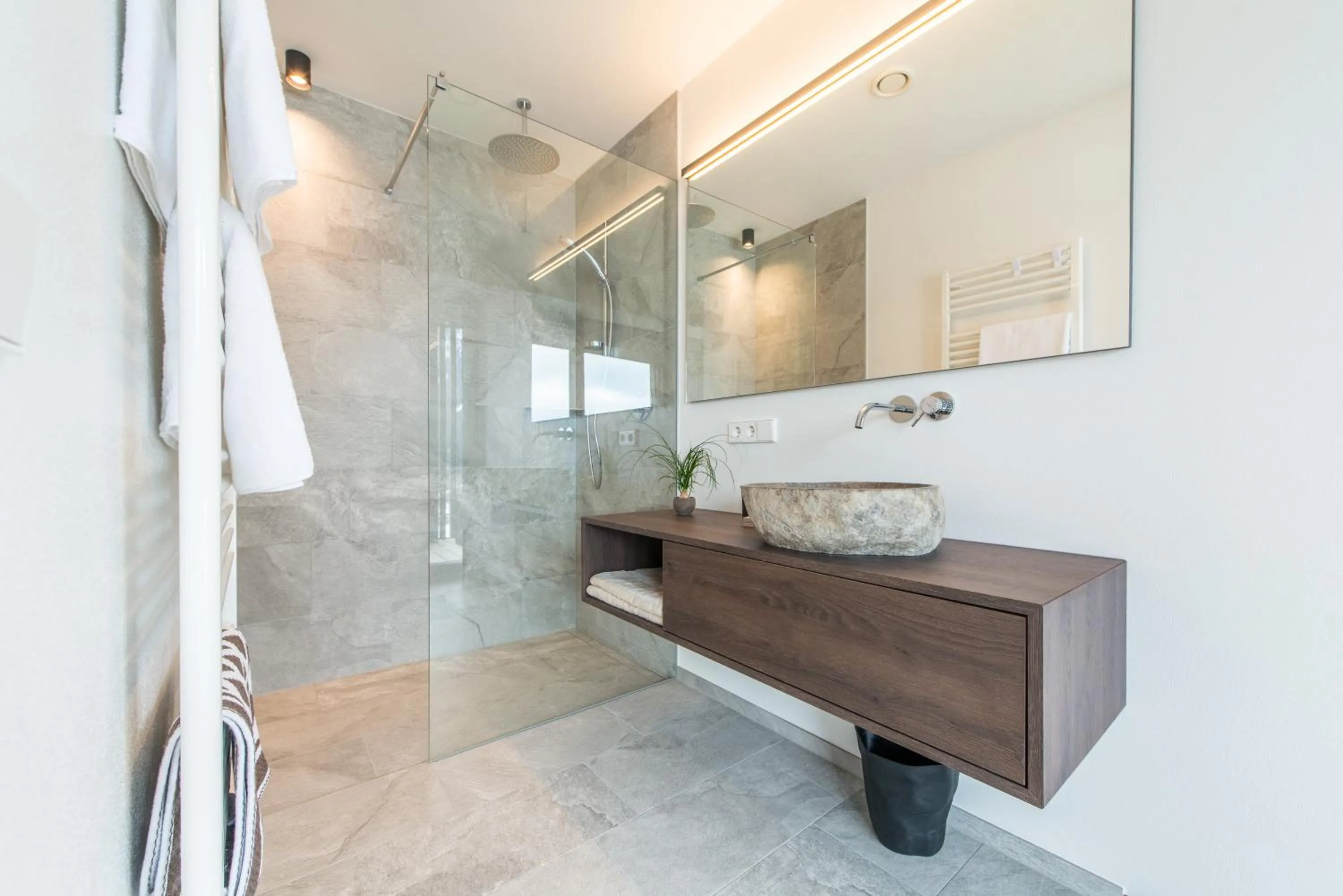 Shower in Mountain Residence Montana