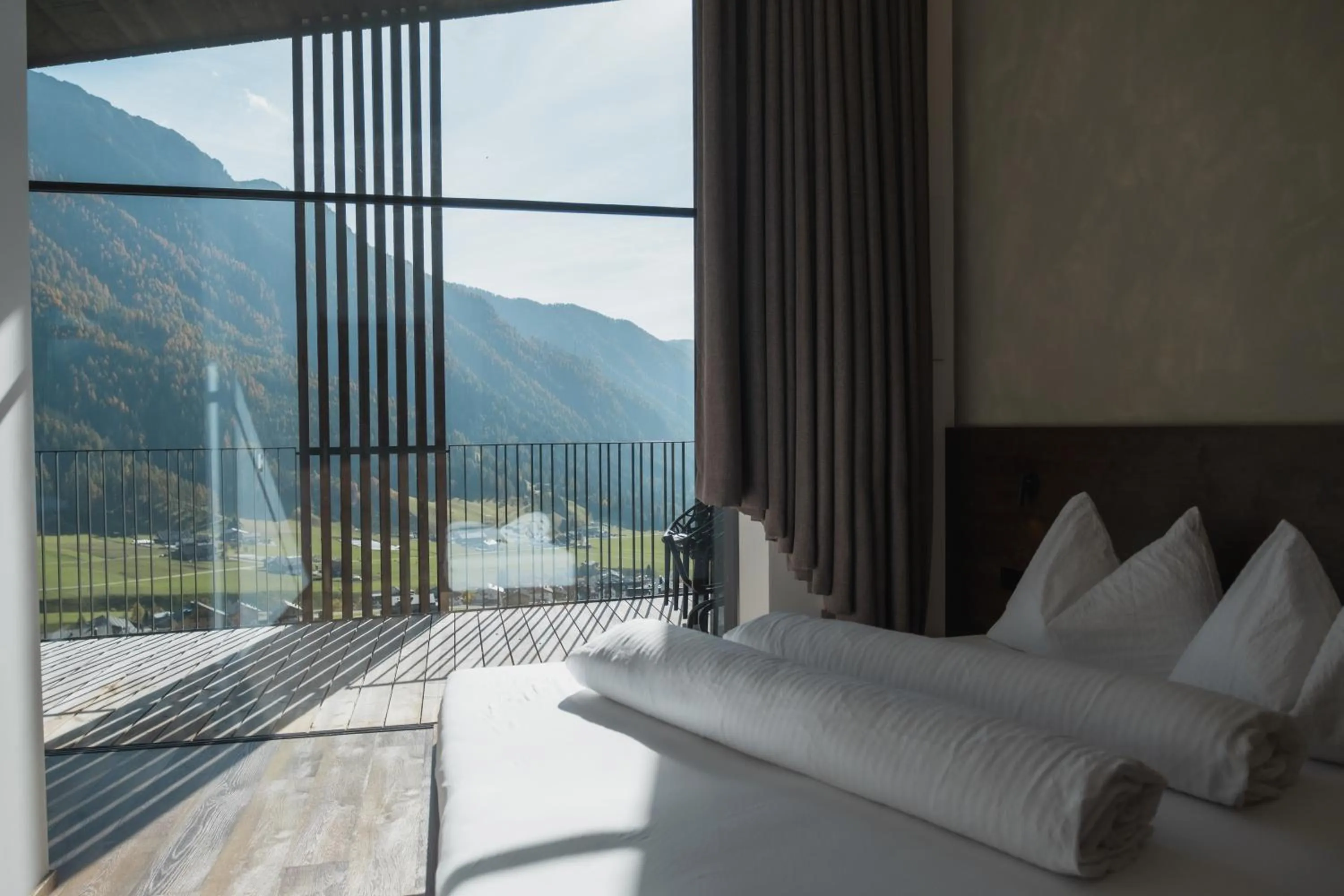 Natural landscape, Bed in Mountain Residence Montana