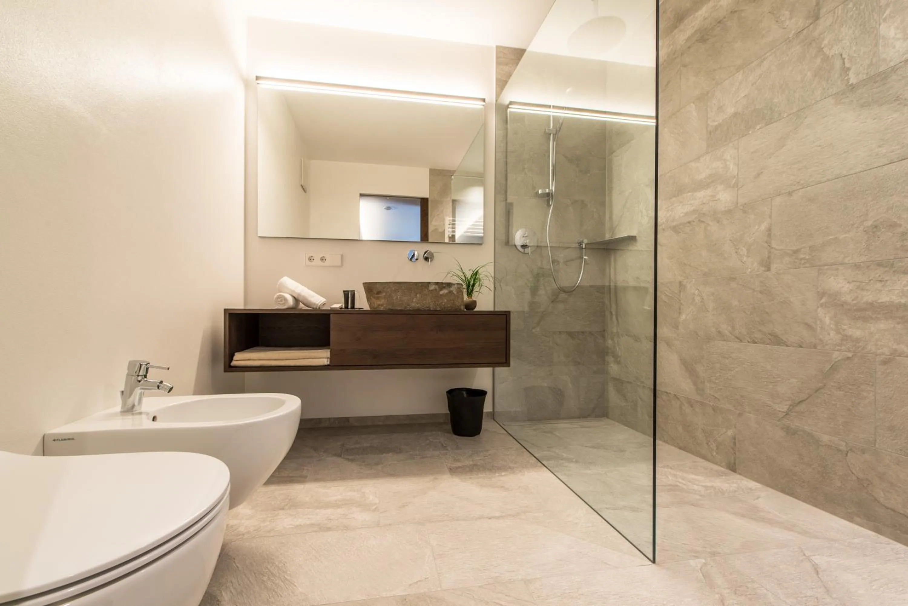 Shower in Mountain Residence Montana