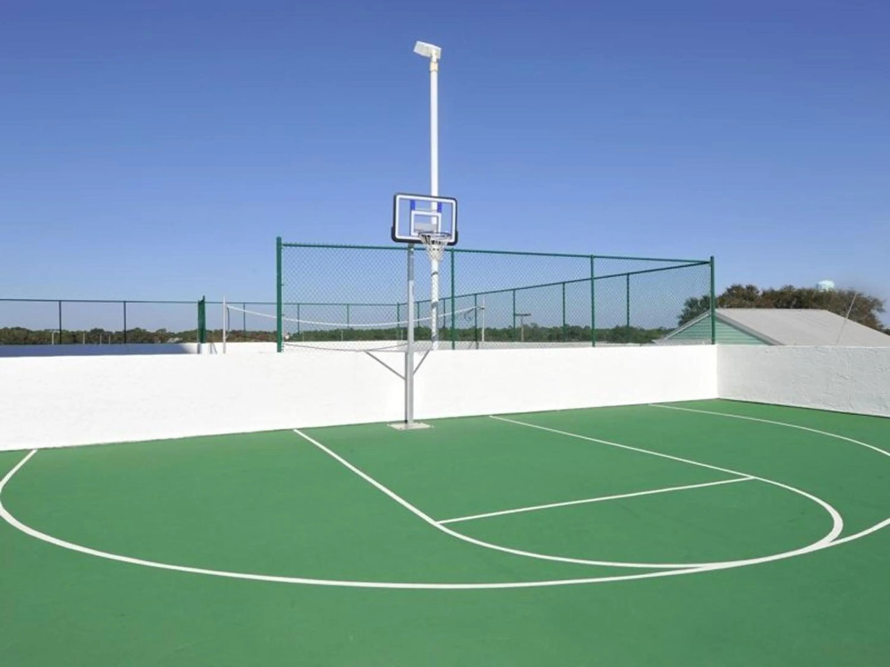 Patio in Majestic Sun Beach Resort by Panhandle Getaways
