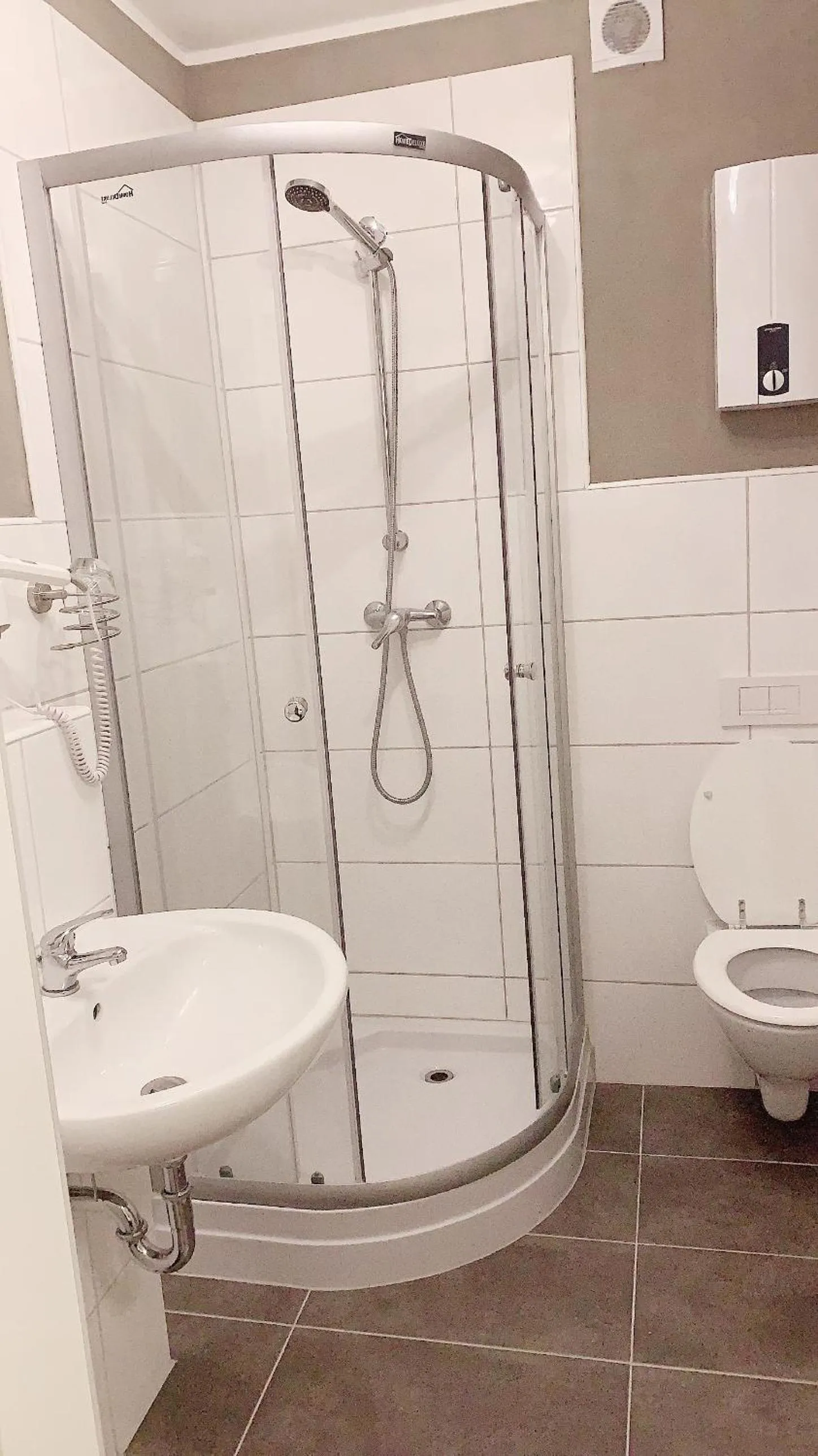 Toilet in Hotel-Restaurant Haus Nattkemper