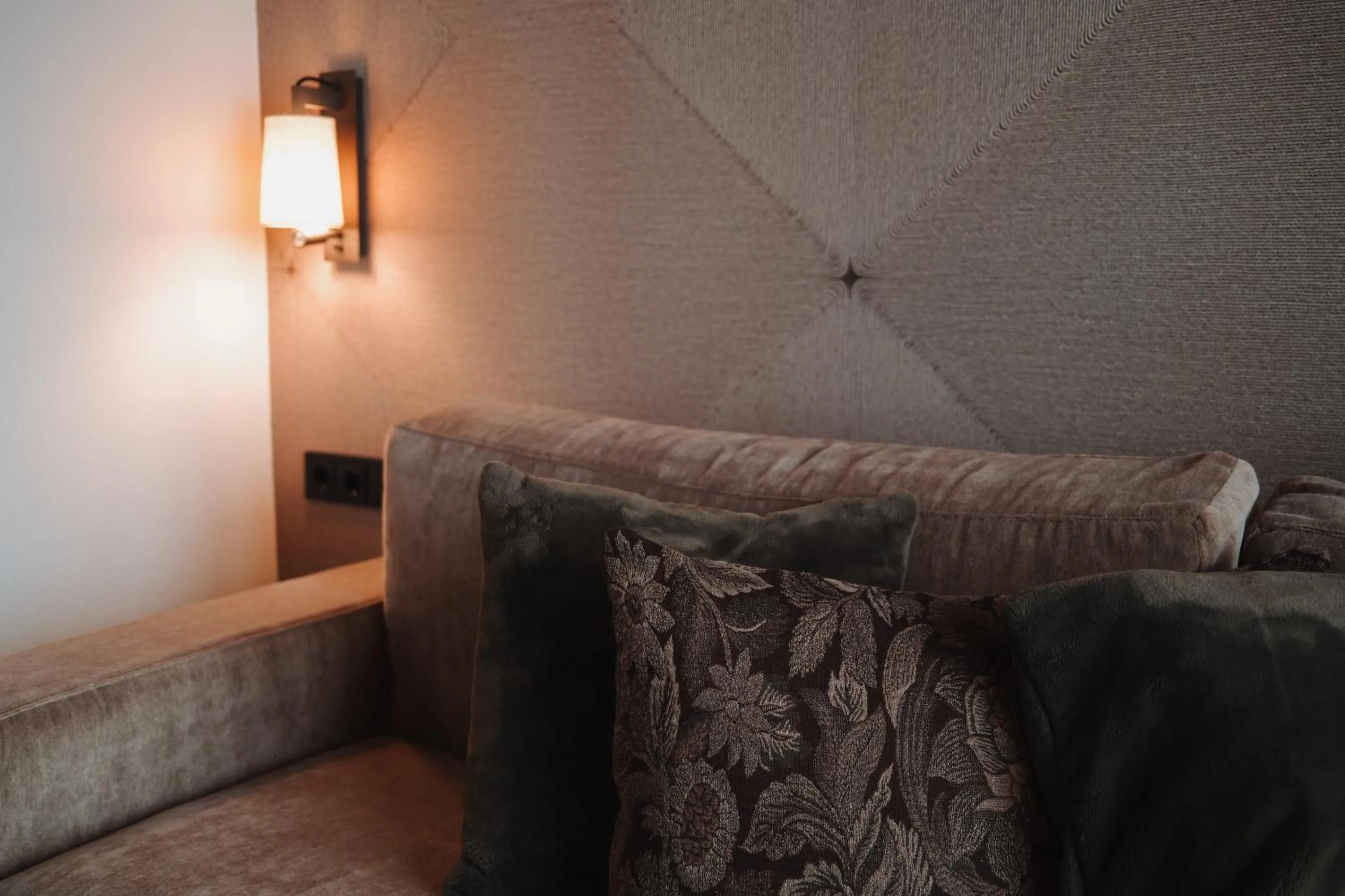 Bed in Hotel Austria