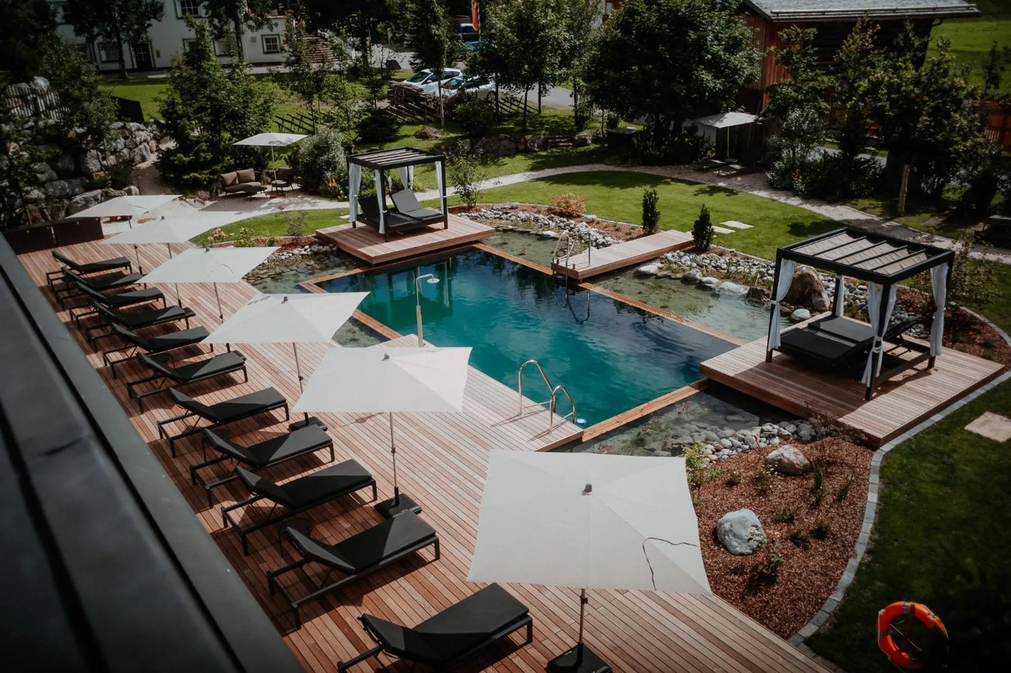 Garden in Hotel Austria