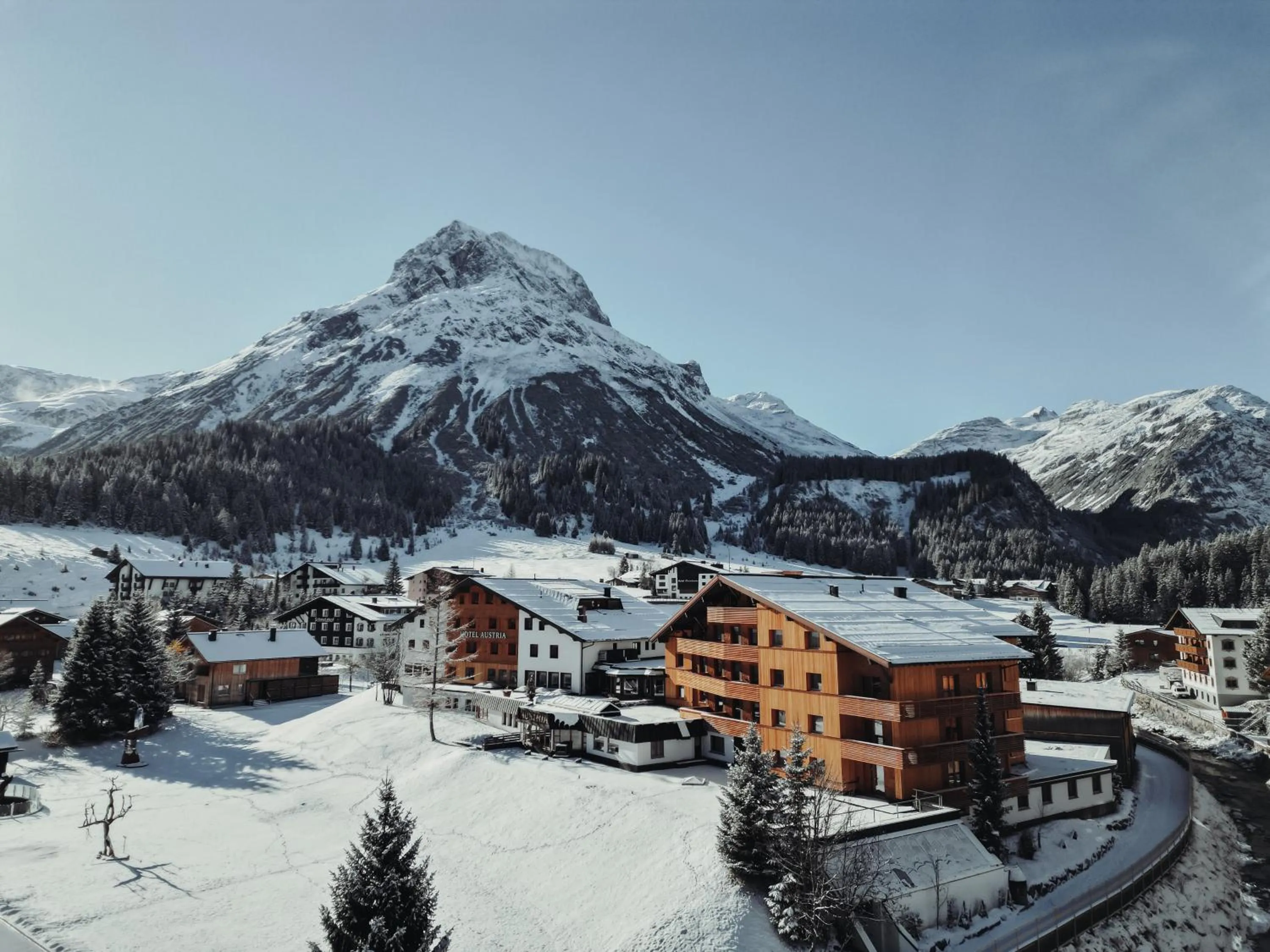 Property building in Hotel Austria