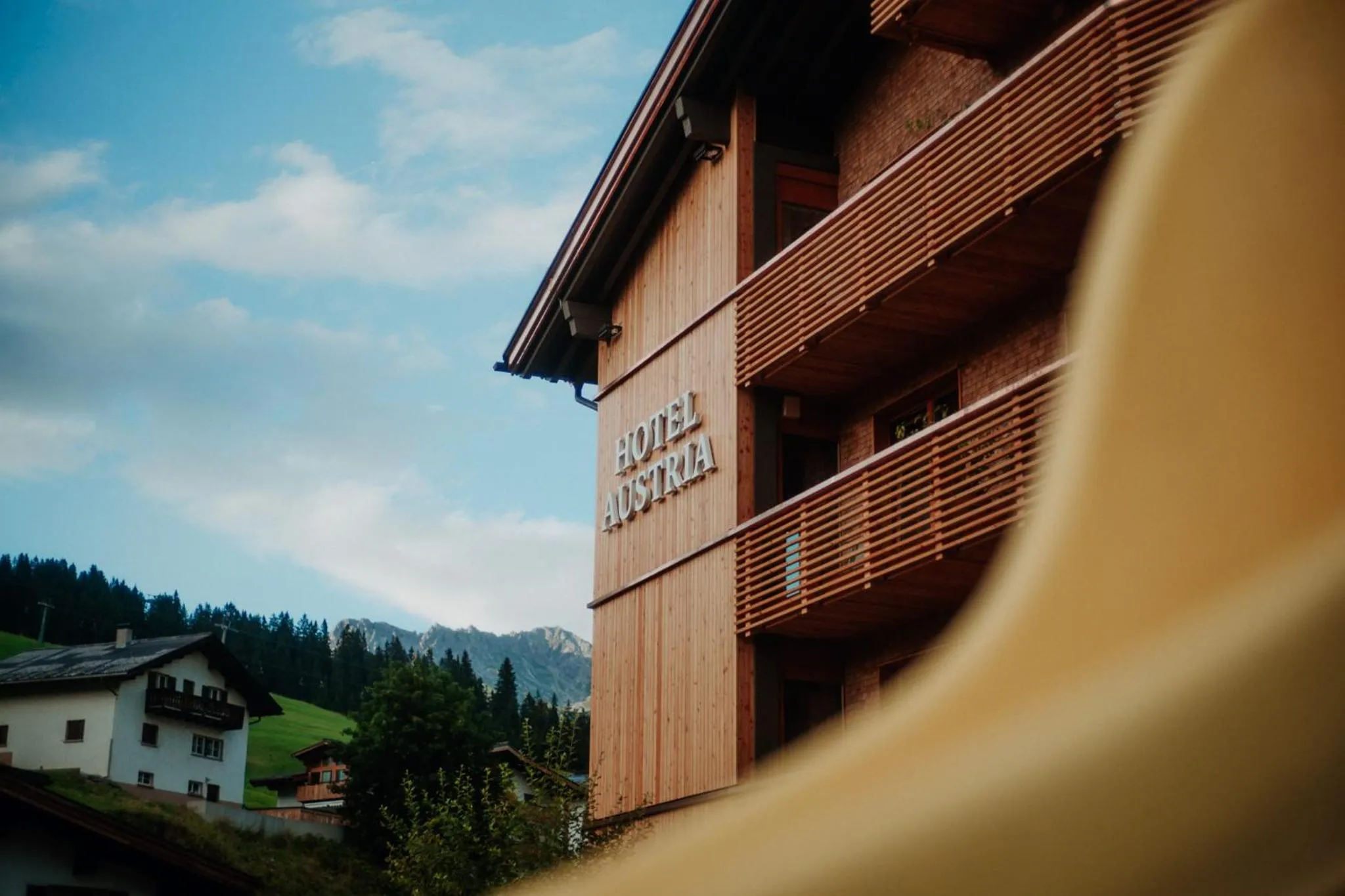 Property building in Hotel Austria