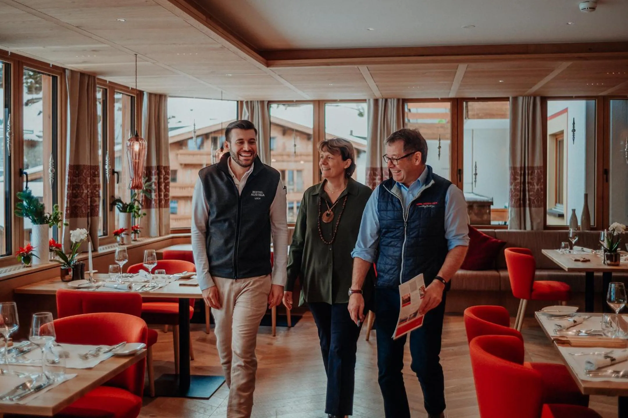 People in Hotel Austria