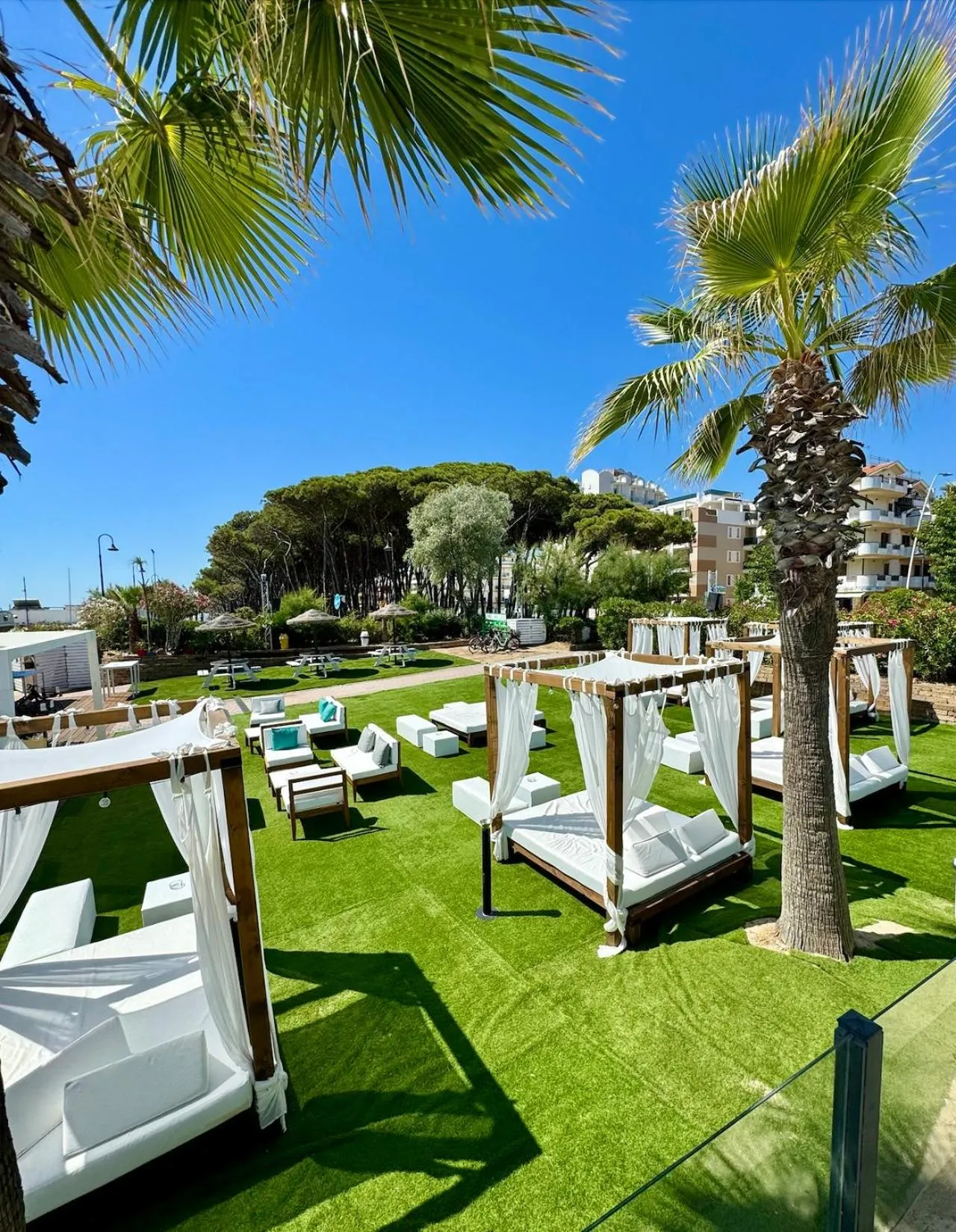 Beach in Hotel La Pergola