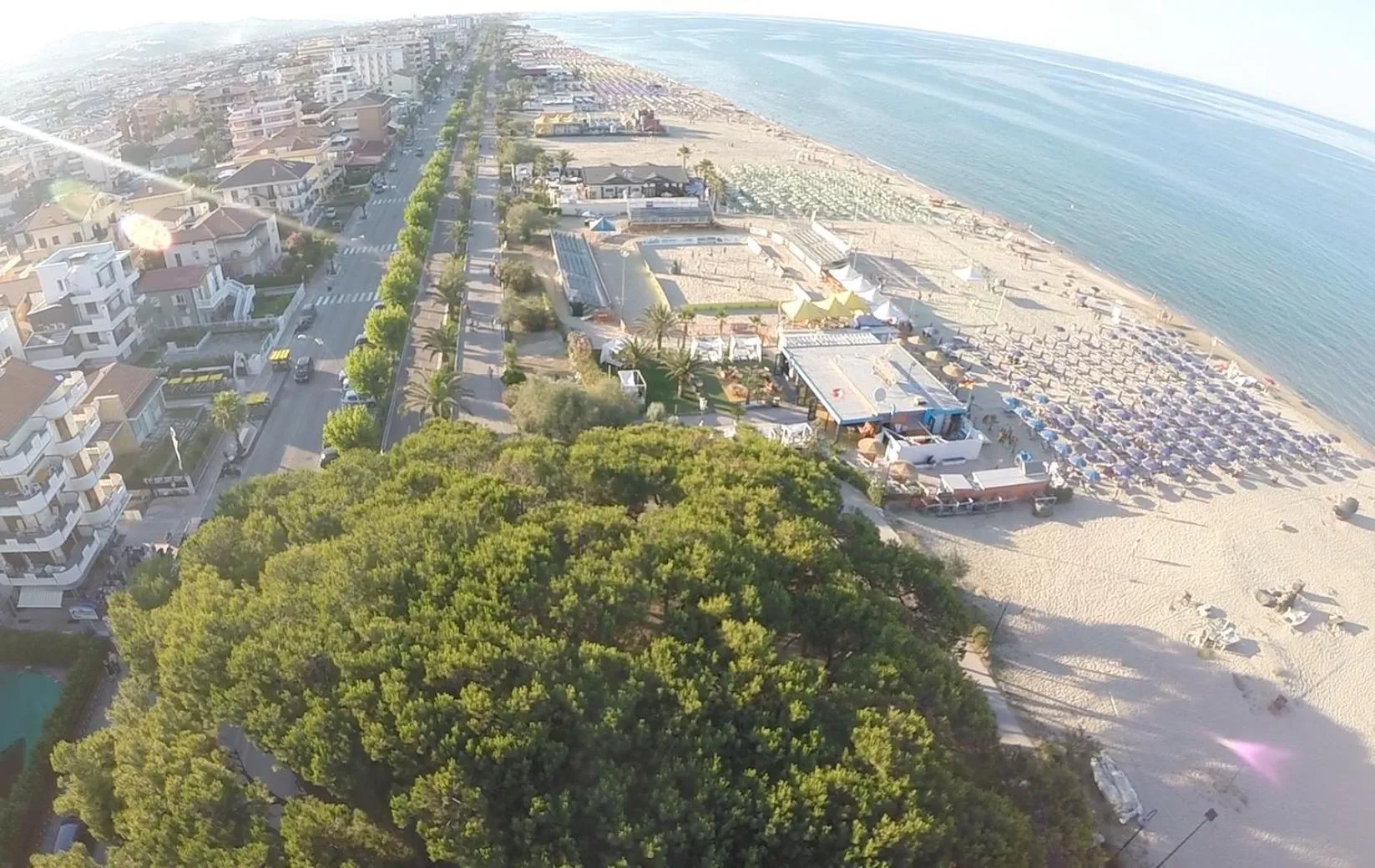 Natural landscape in Hotel La Pergola