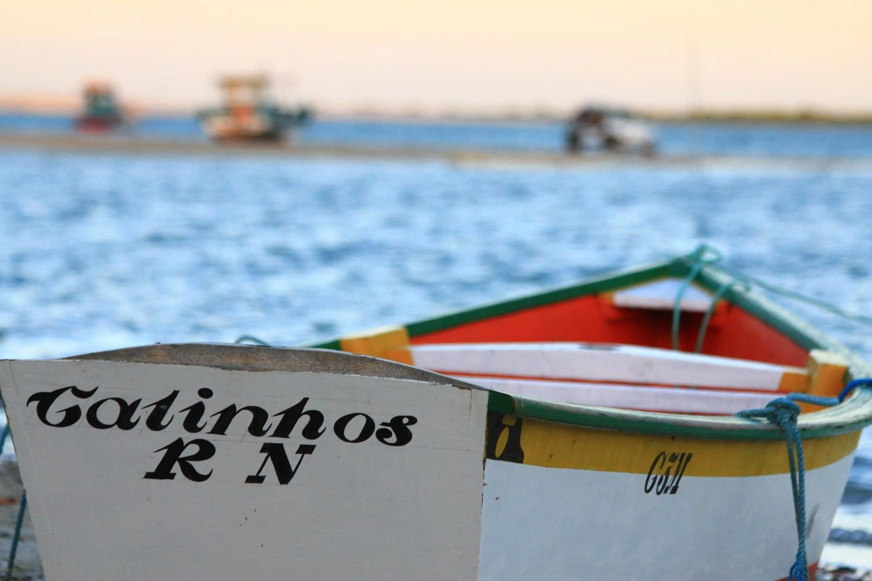 Beach in Pousada Peixe Galo