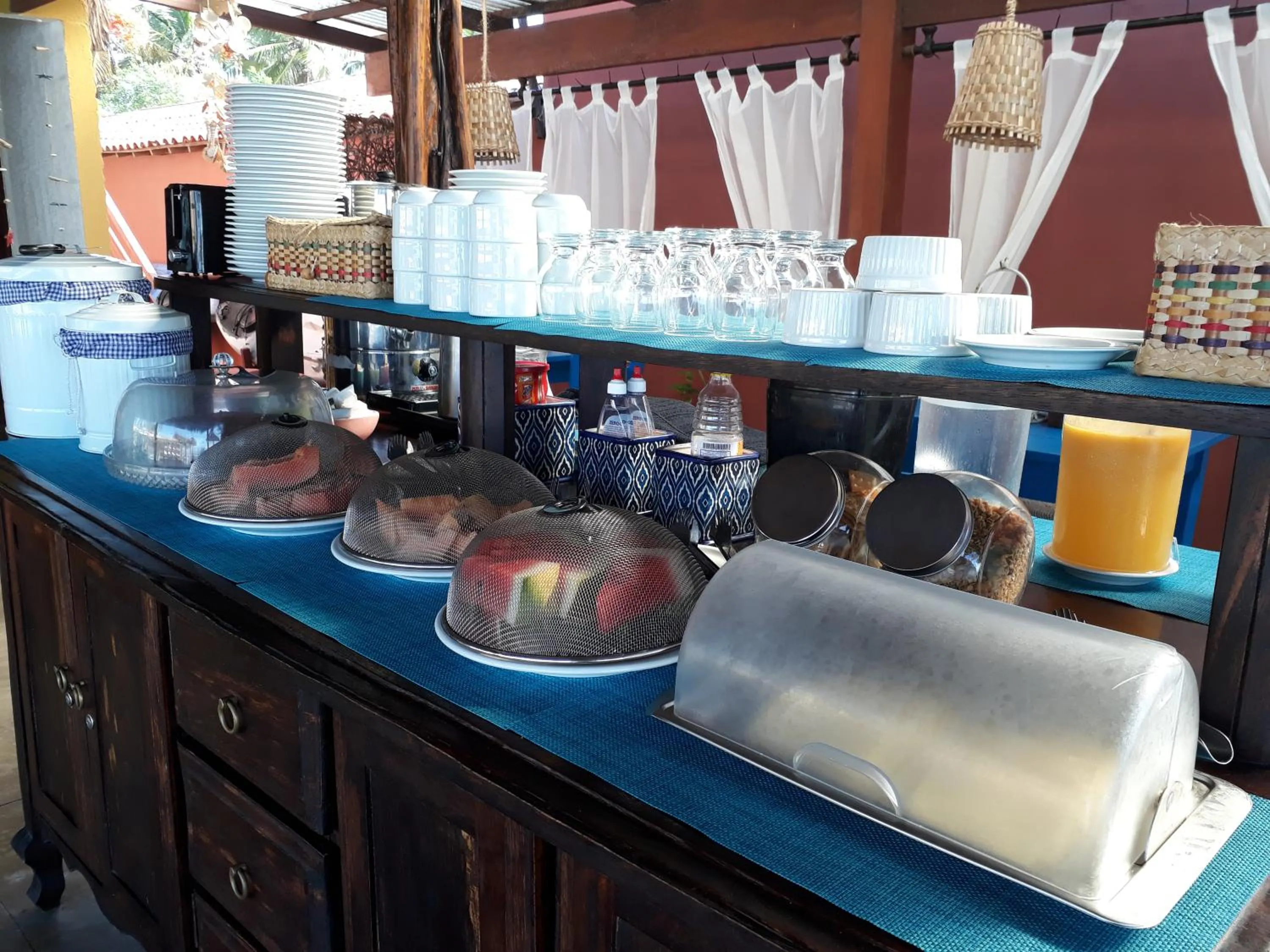 Breakfast in Pousada Peixe Galo