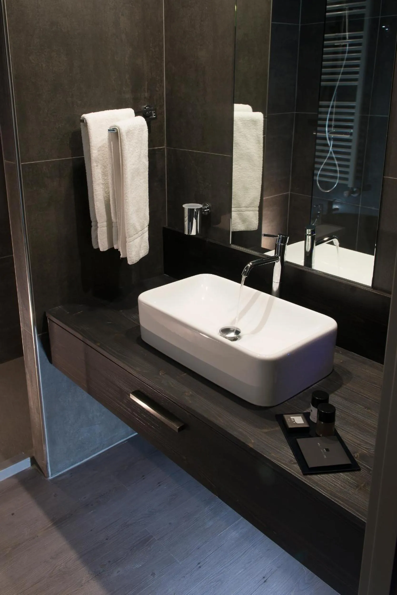 Shower in Hotel Europa