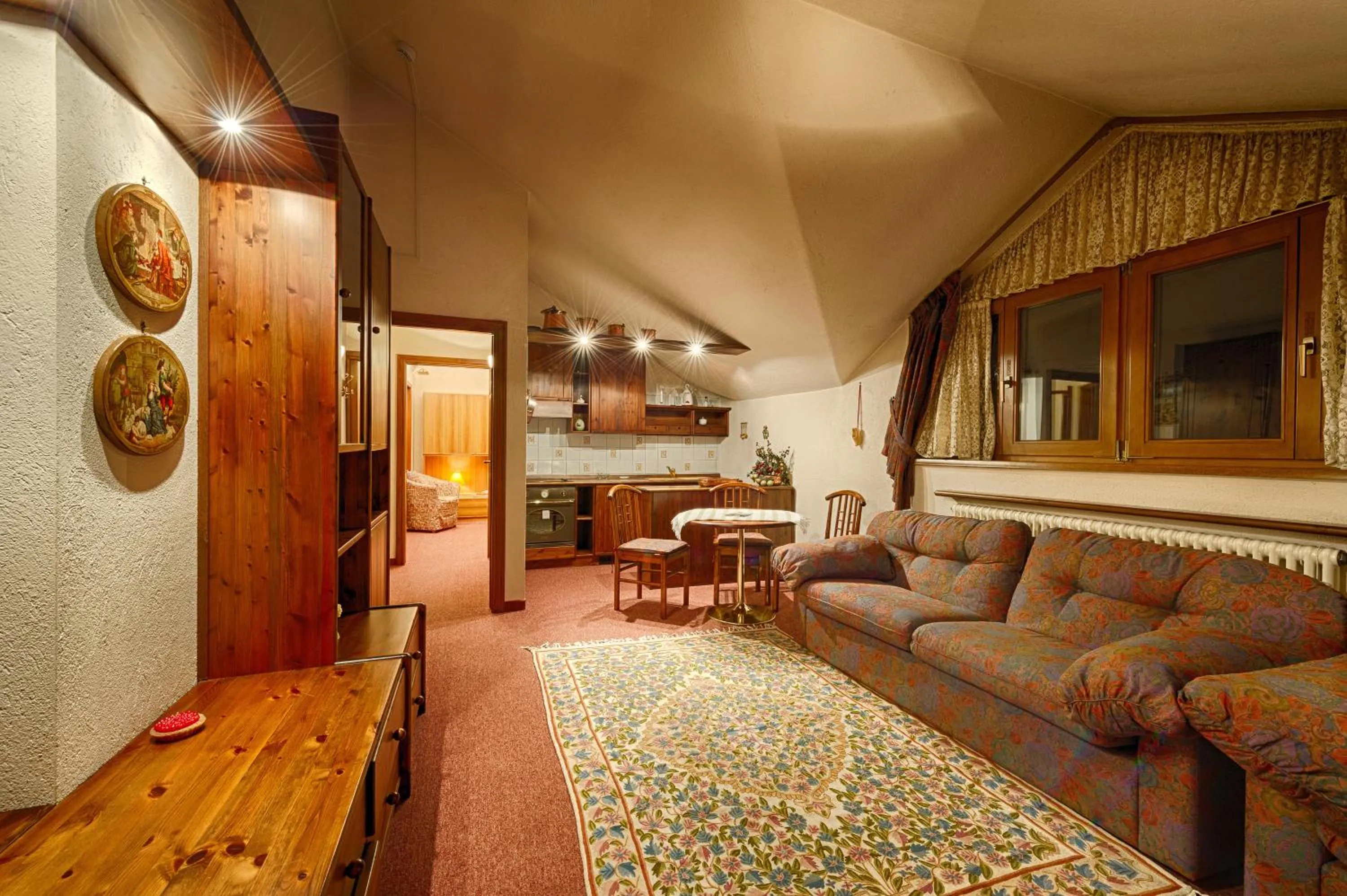 Kitchen or kitchenette in Hotel Europa