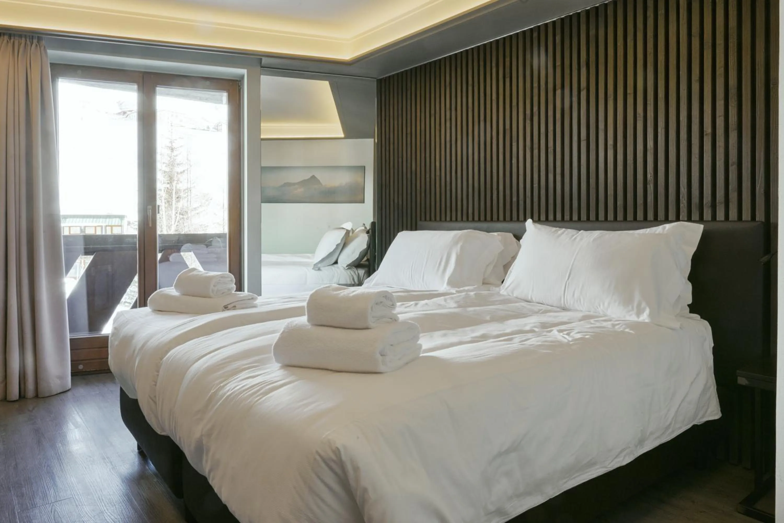 View (from property/room), Bed in Hotel Europa