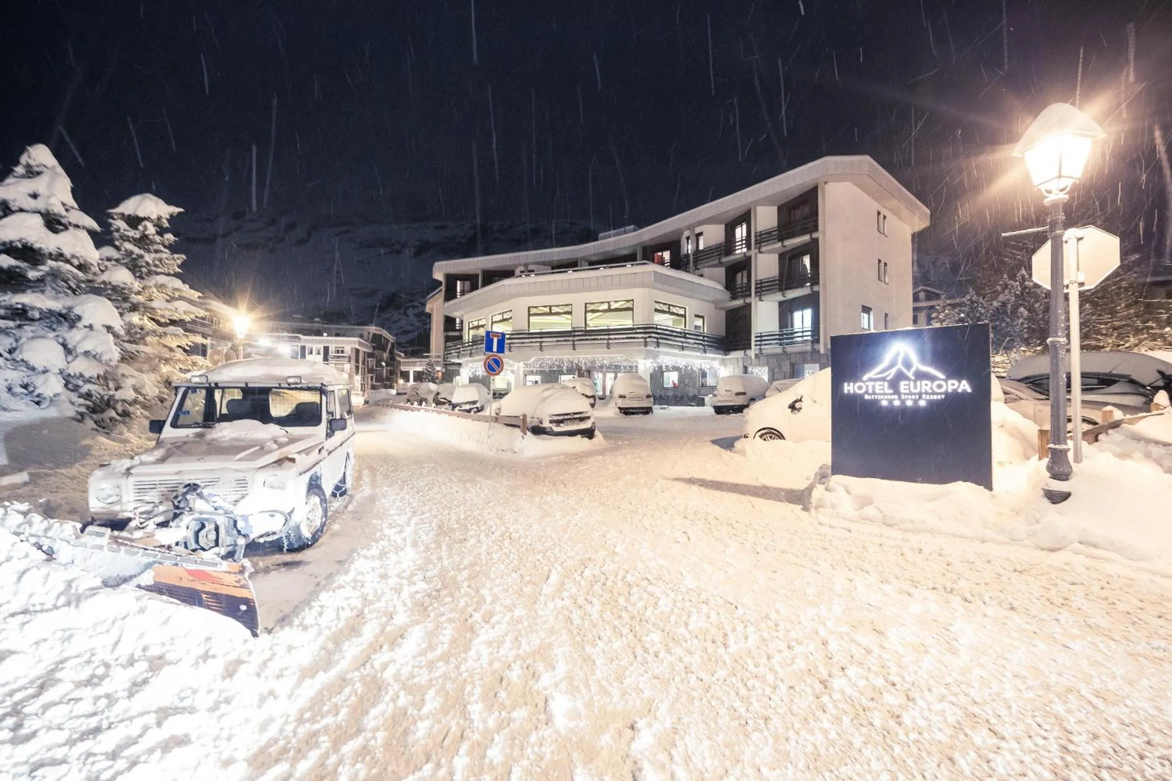 Property building in Hotel Europa