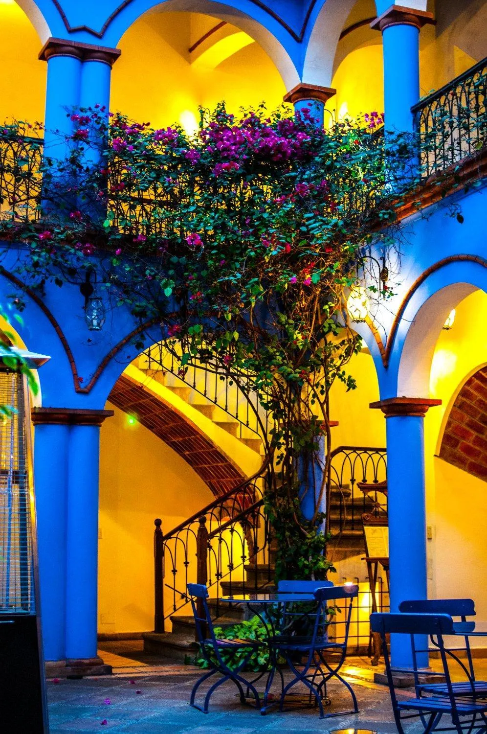 Patio in Parador Santa Maria La Real