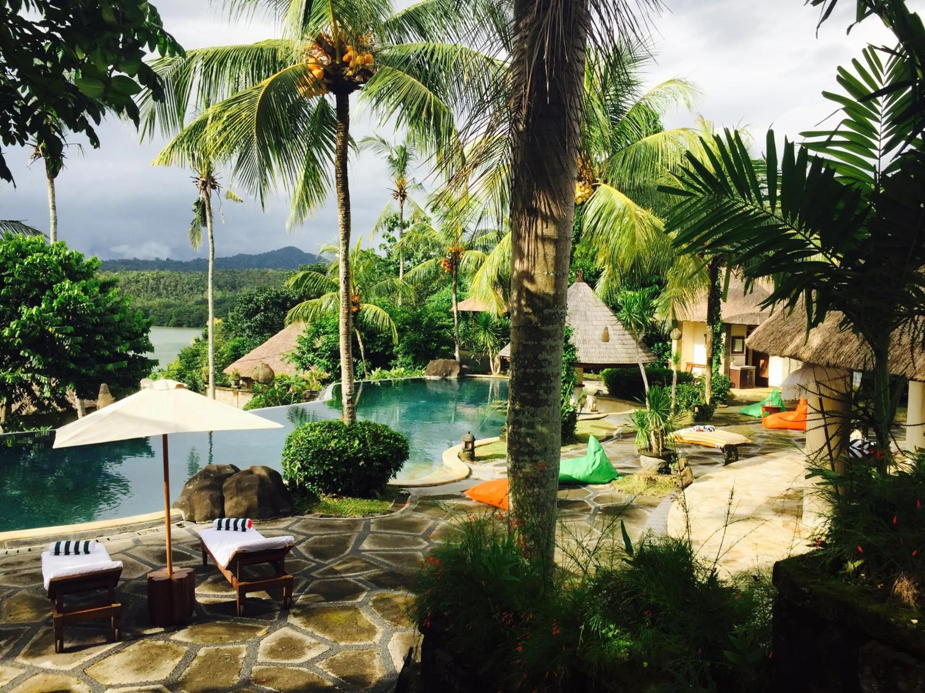 Swimming pool in Taman Wana Resort Palasari