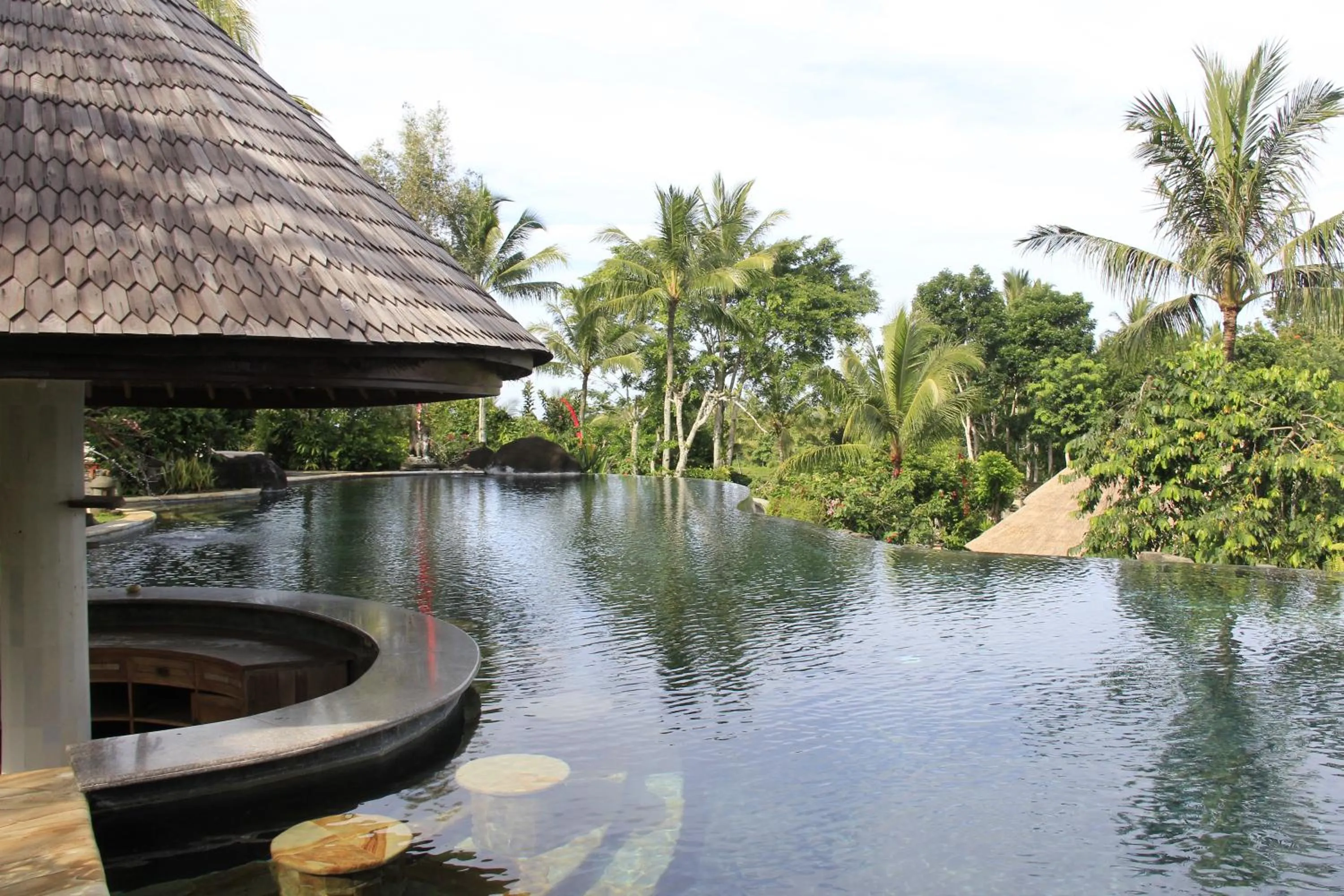 Swimming pool in Taman Wana Resort Palasari