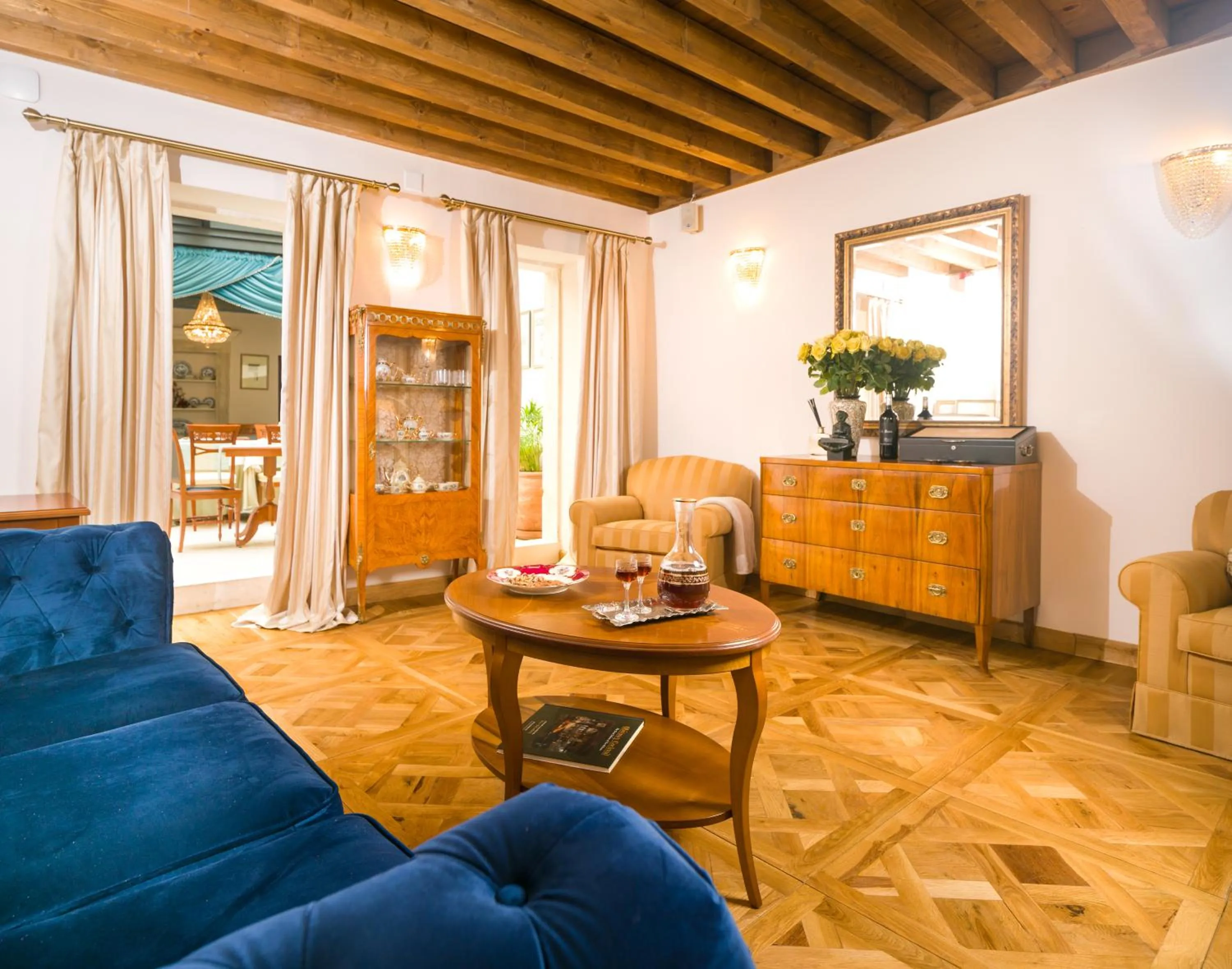 Lounge or bar in Judita Palace Heritage Hotel