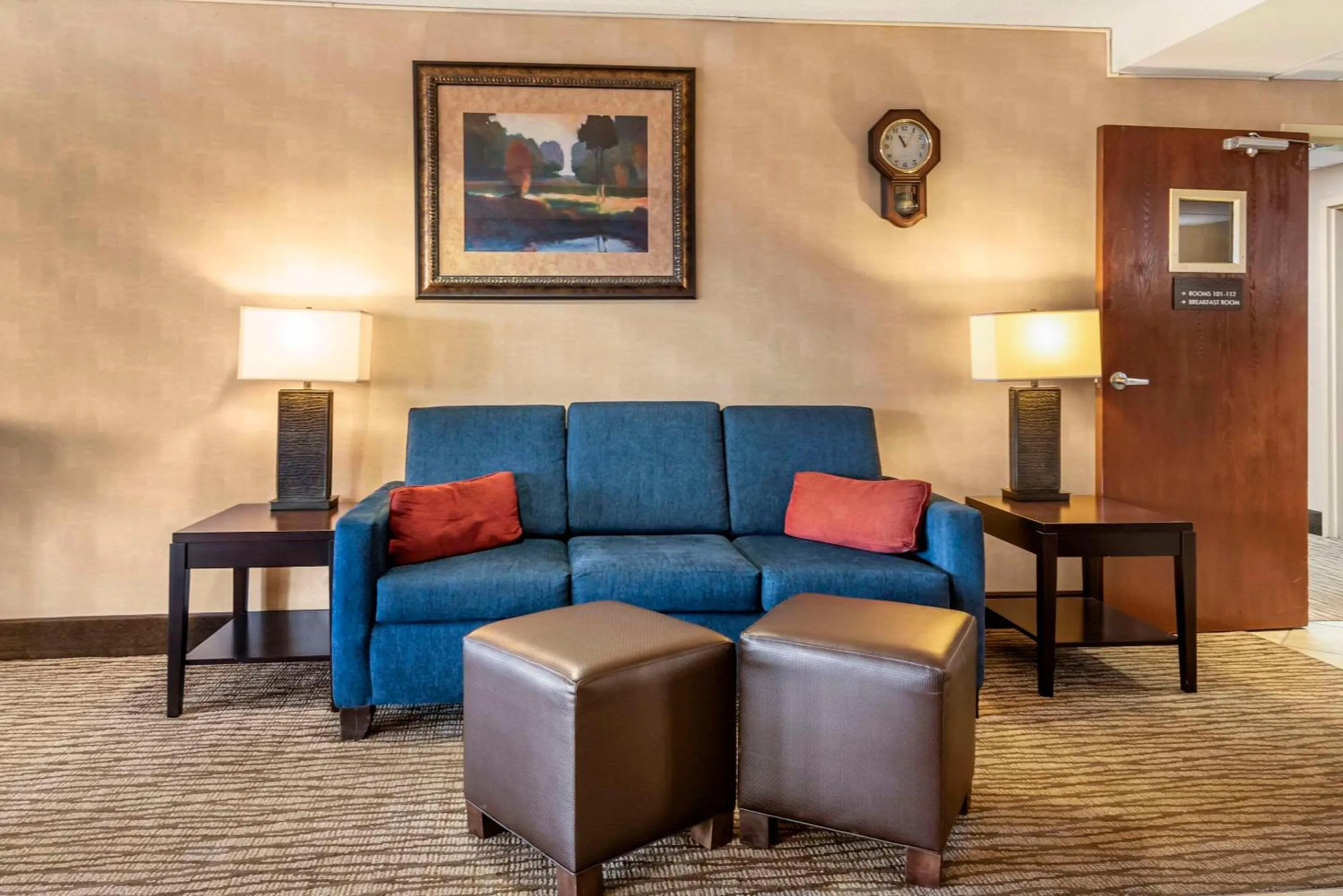 Lobby or reception in Comfort Inn Augusta