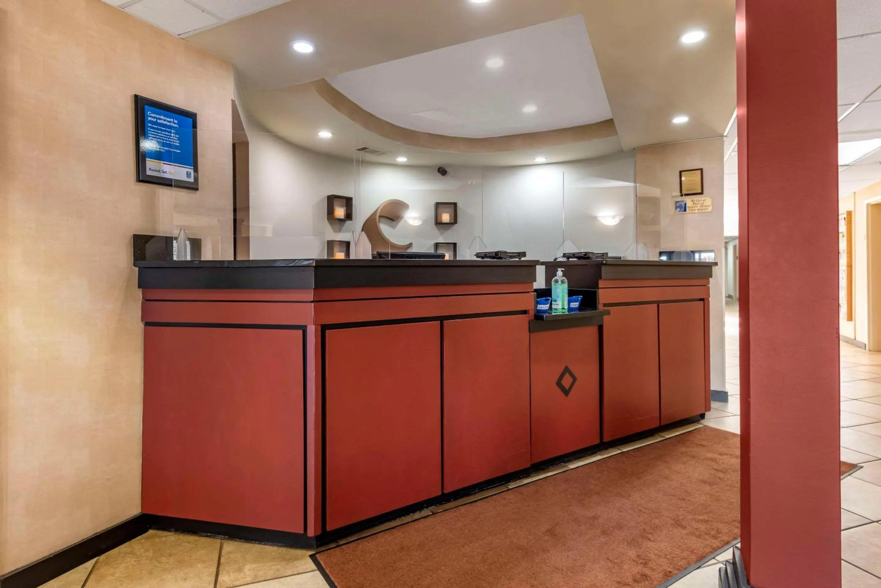 Lobby or reception in Comfort Inn Augusta