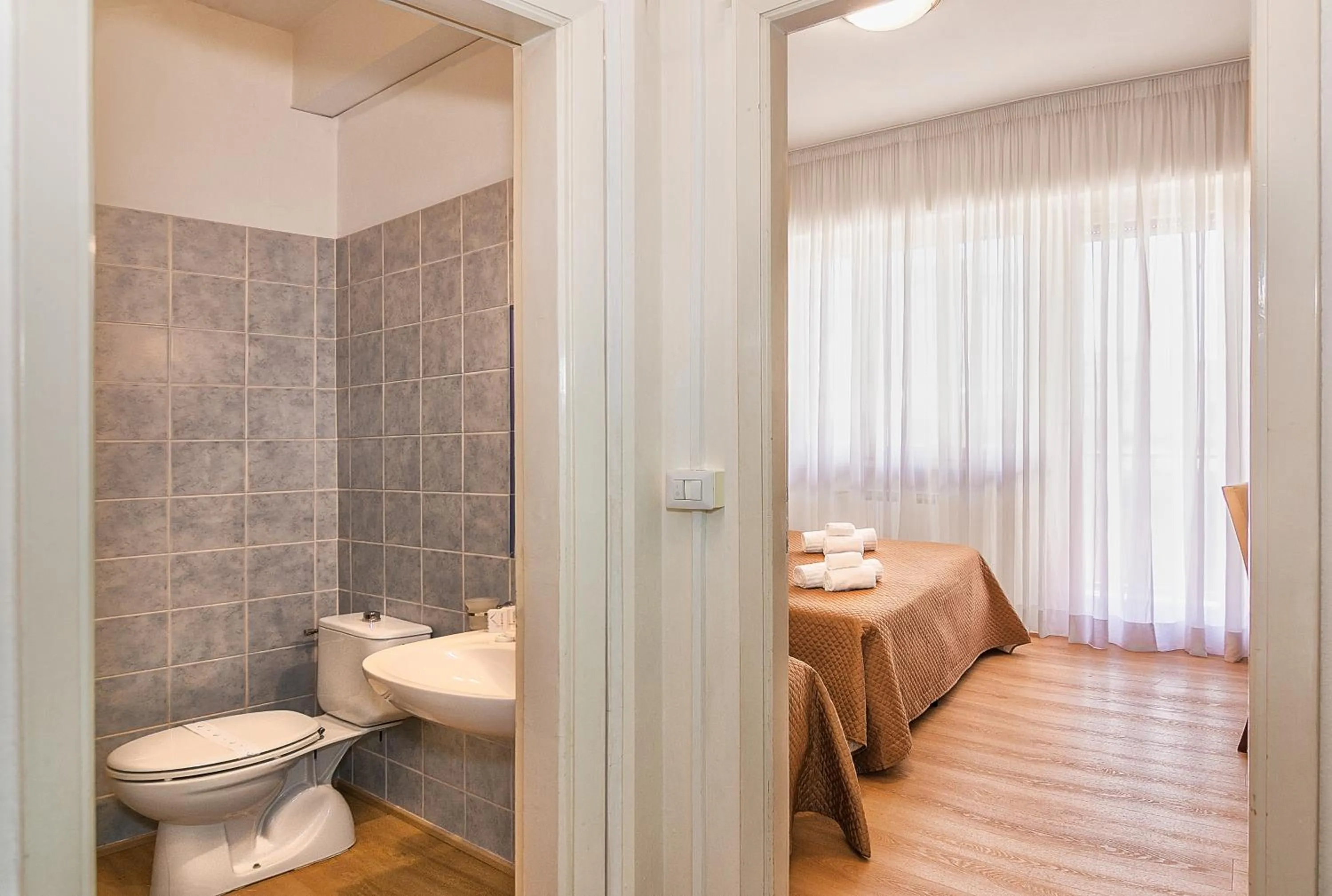 Bathroom in Hotel Stella D'Italia