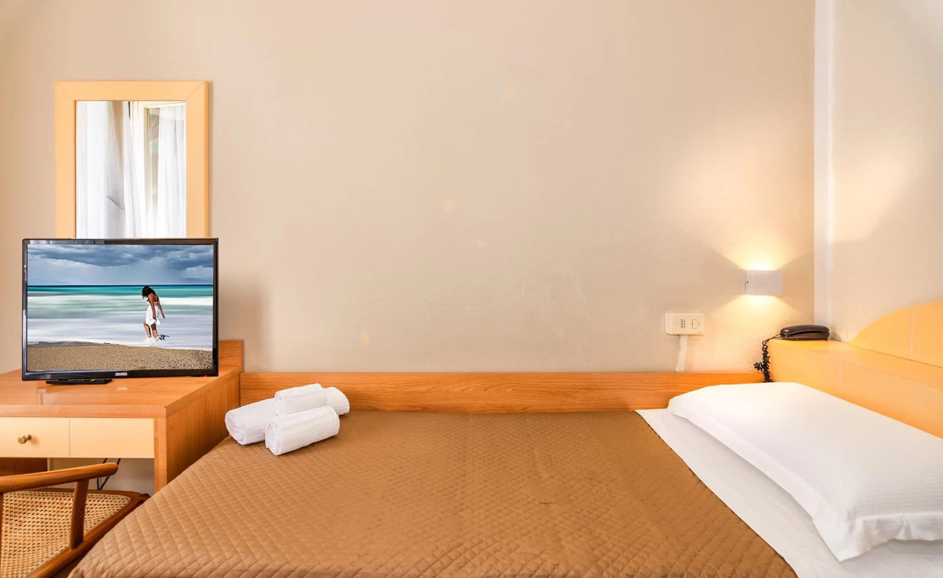 Bedroom, Bed in Hotel Stella D'Italia