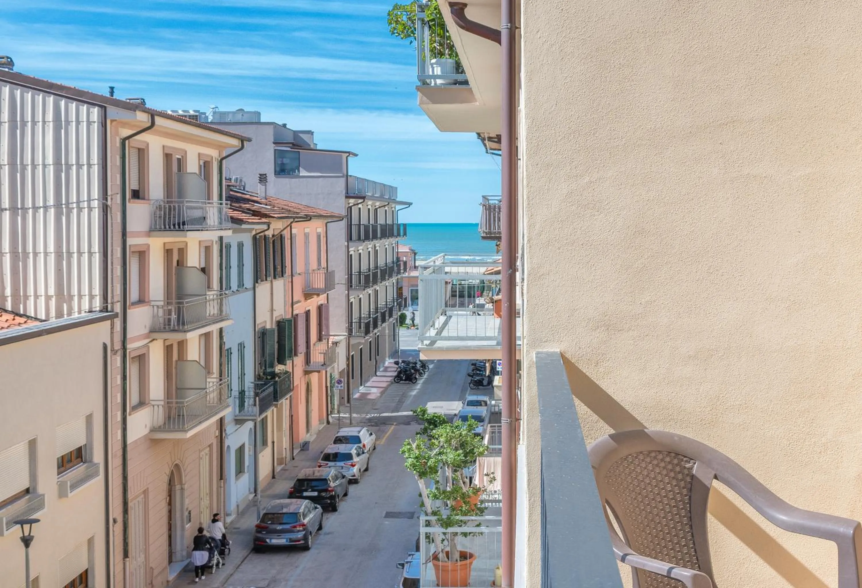 Sea view in Hotel Stella D'Italia