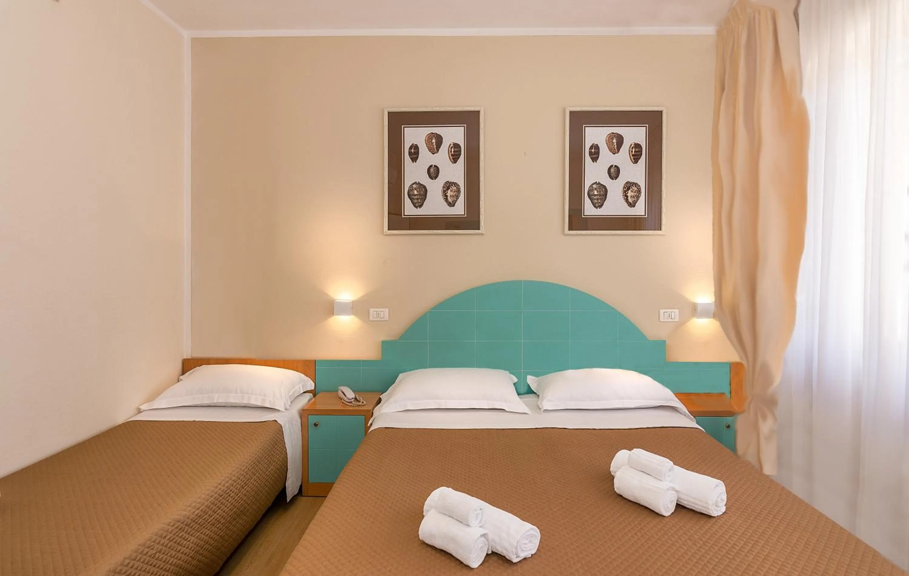 Bedroom, Bed in Hotel Stella D'Italia