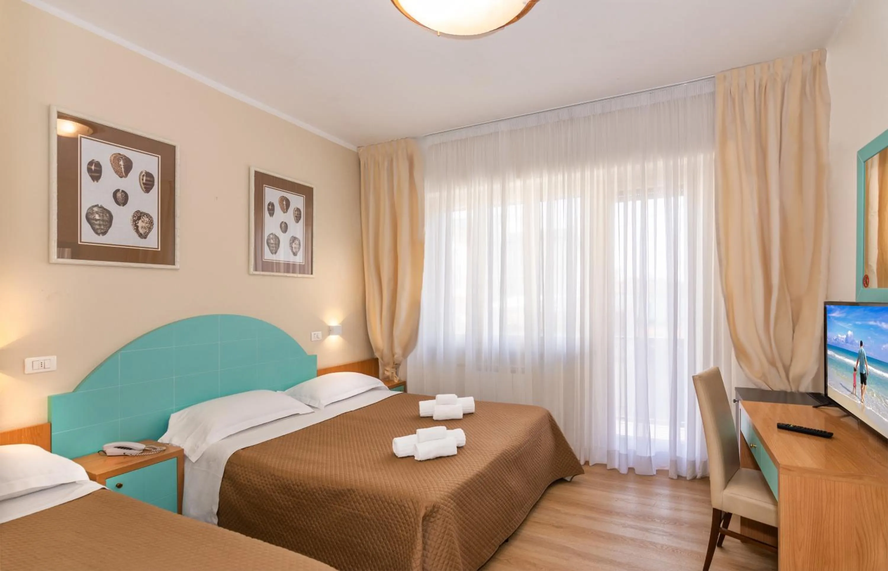 Bed in Hotel Stella D'Italia