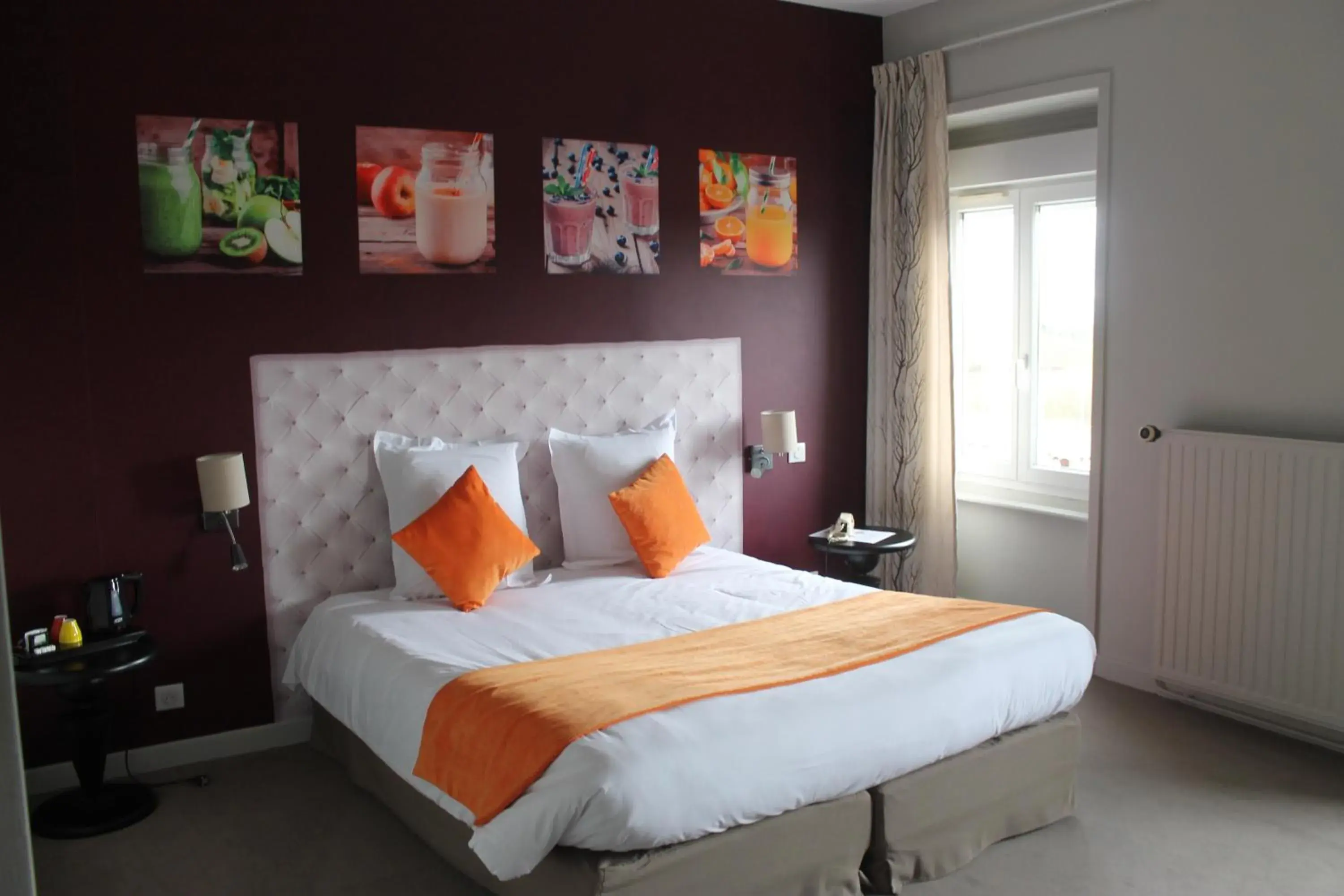 Standard Double Room in Logis Hôtel Le Tisseur des Saveurs Standard Double Room in Logis Hôtel Le Tisseur des Saveurs