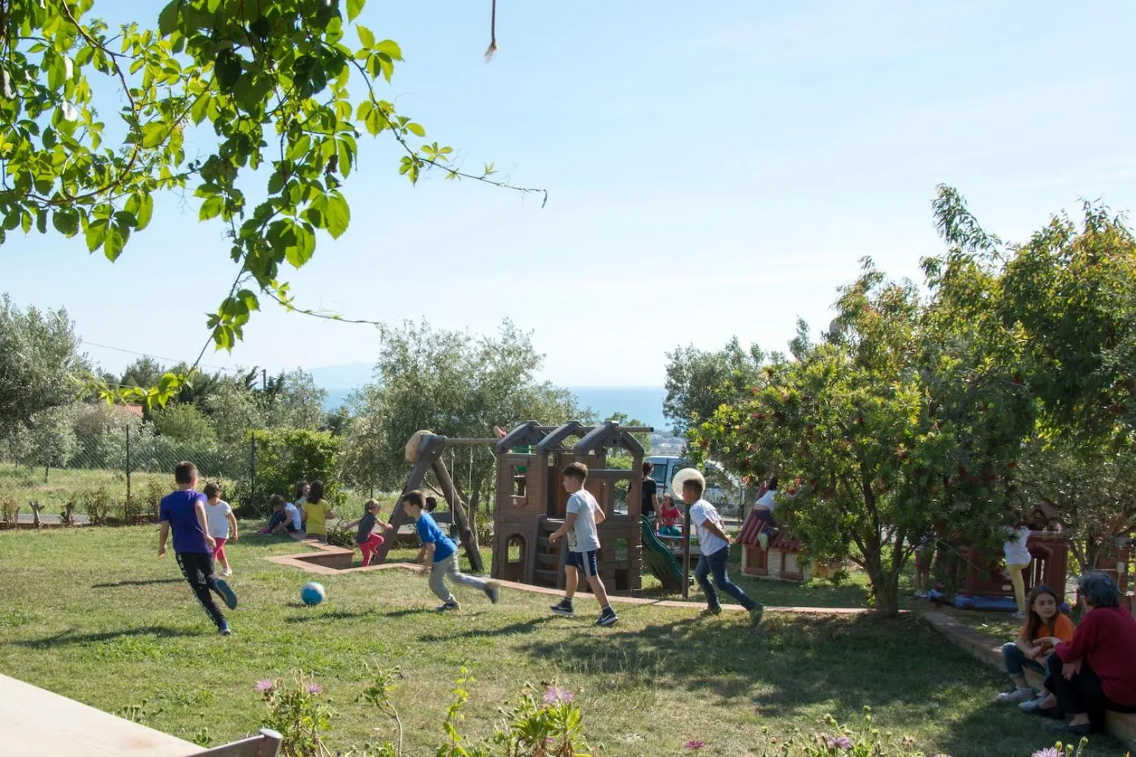 Children play ground in RTA Costa Etrusca