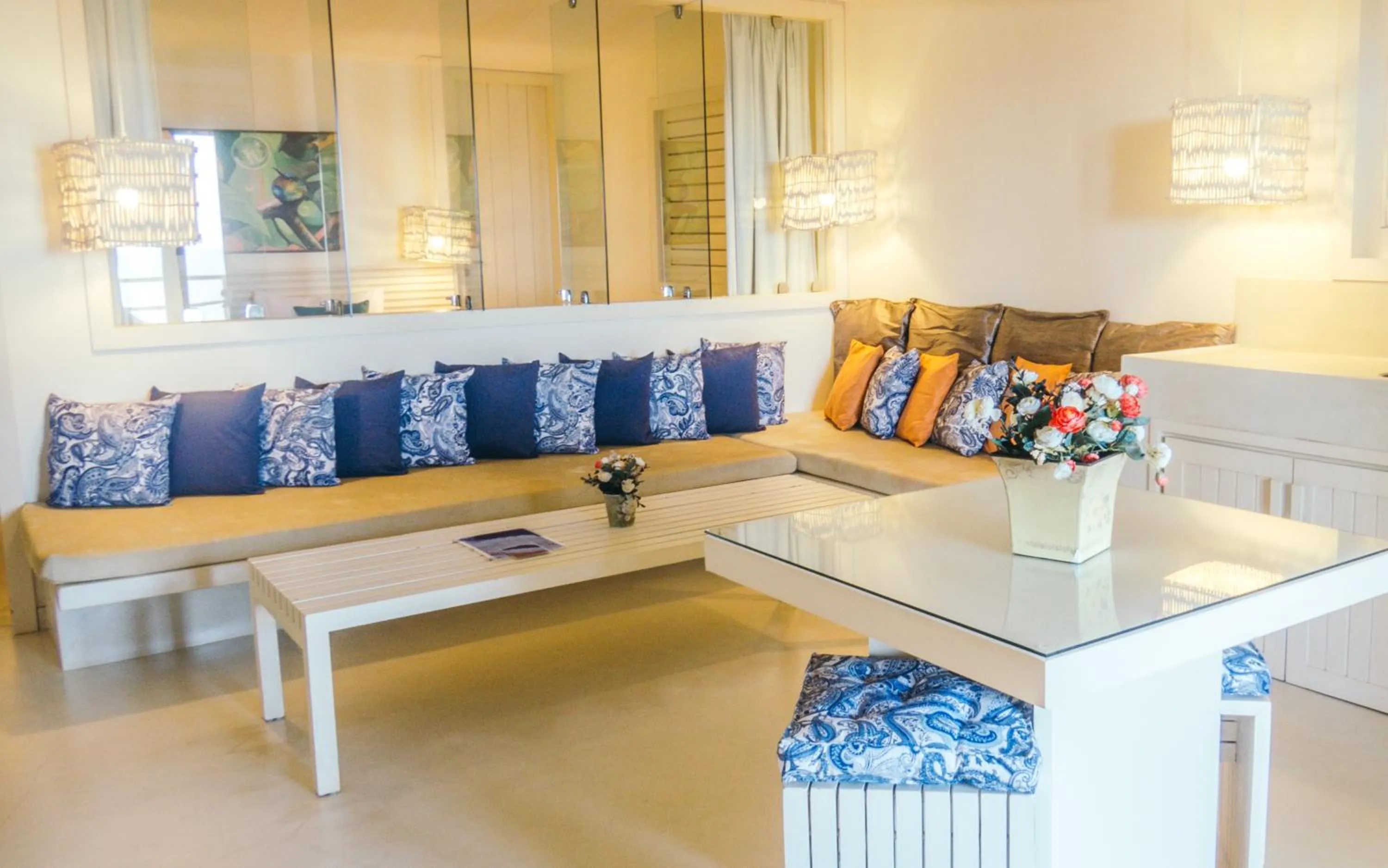 Living room in Pipa Privilege Suítes