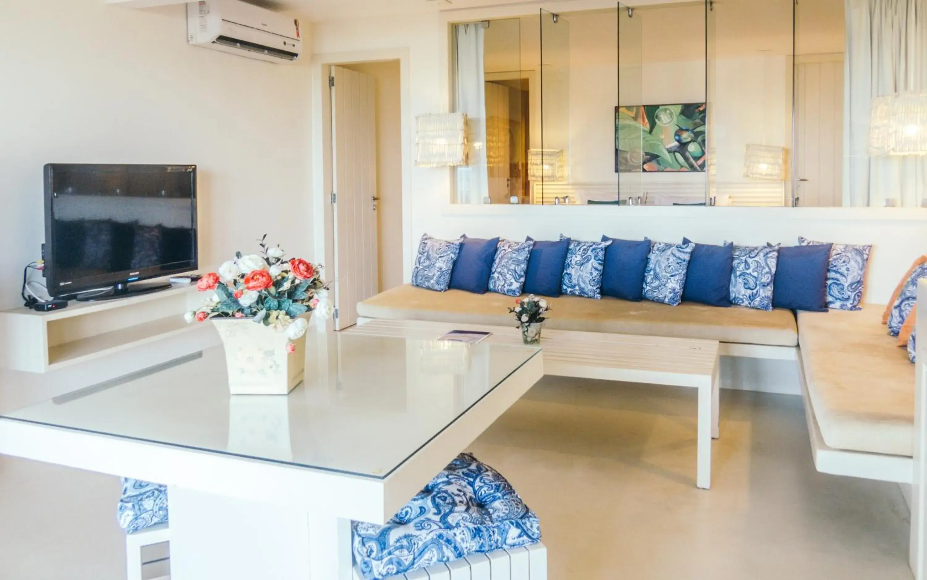 Living room in Pipa Privilege Suítes Living room in Pipa Privilege Suítes