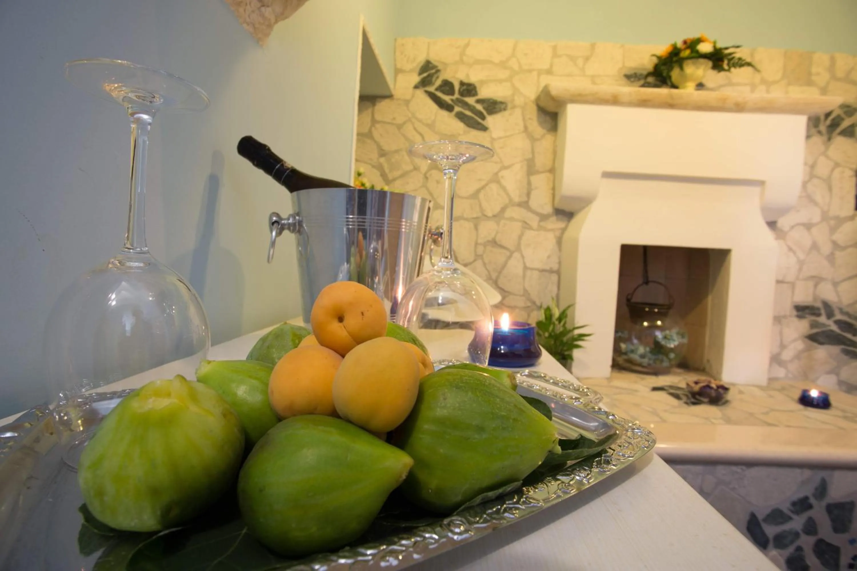 Decorative detail in Relais Parallelo 41