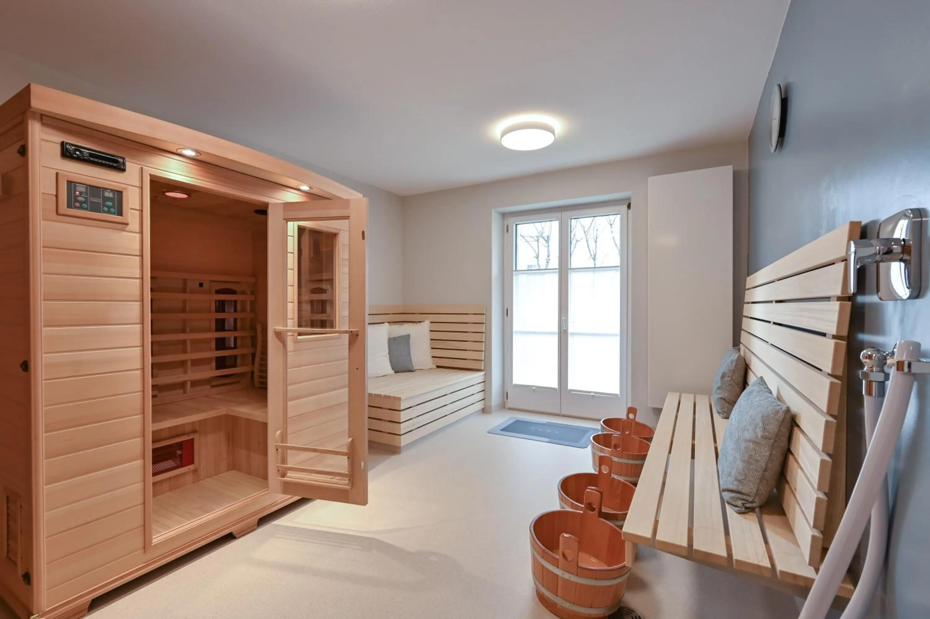 Sauna in Gästehaus Sankt Ulrich