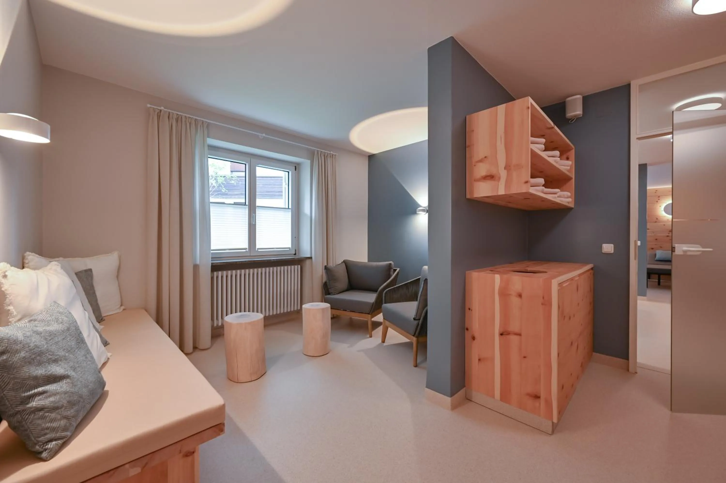 Sauna in Gästehaus Sankt Ulrich