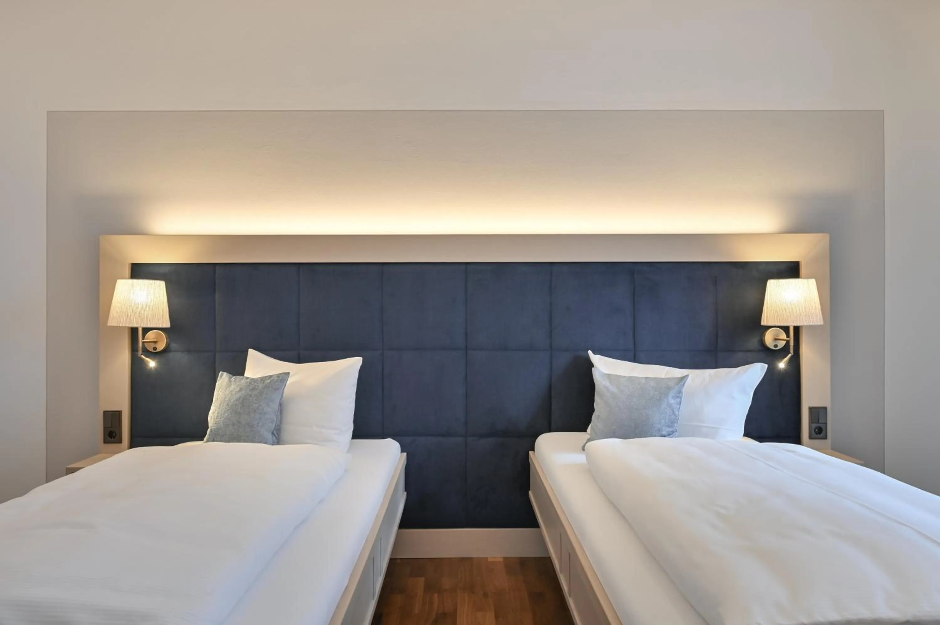 Photo of the whole room, Bed in Gästehaus Sankt Ulrich