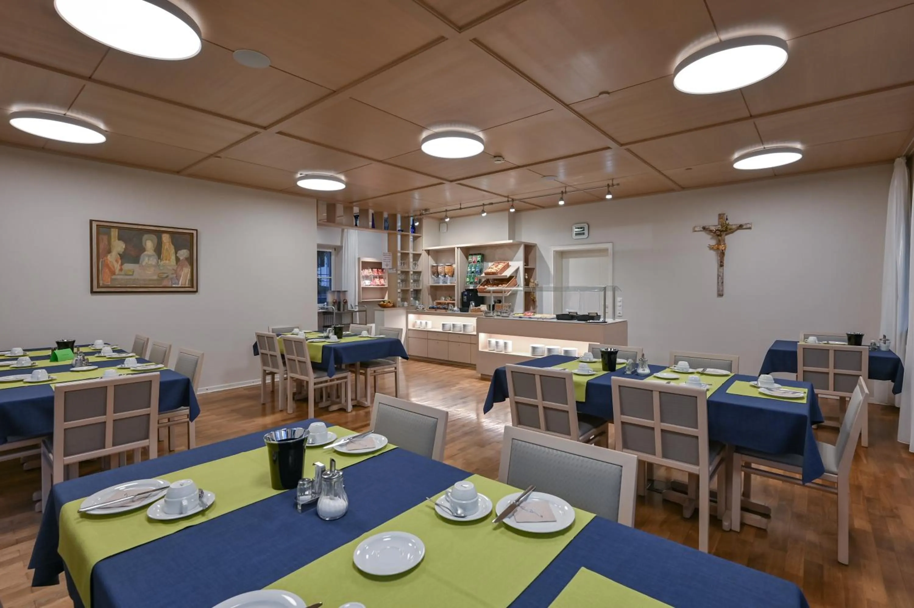 Buffet breakfast in Gästehaus Sankt Ulrich