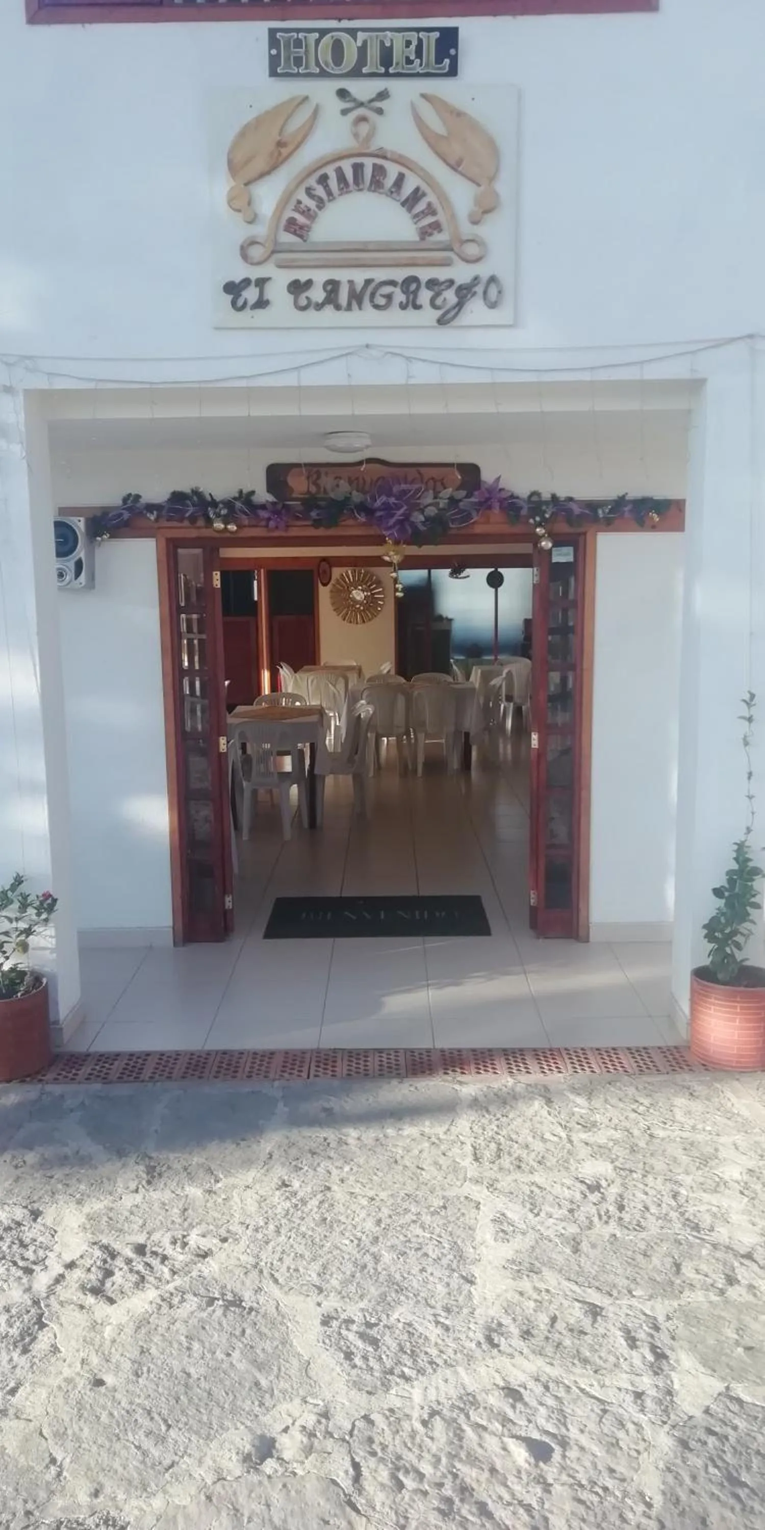 Lobby or reception in Hotel El Cangrejo