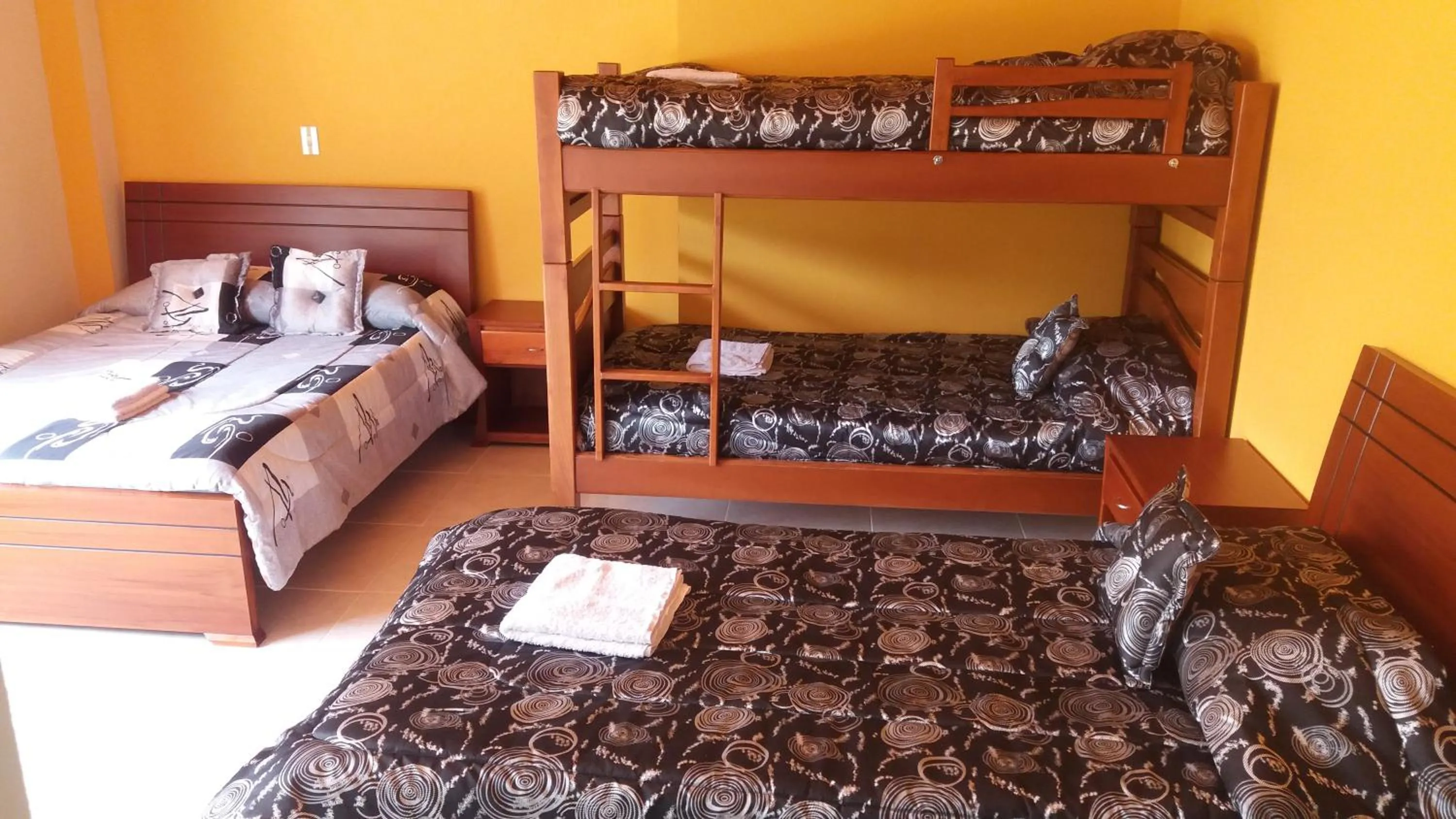 Bed in Hotel El Cangrejo